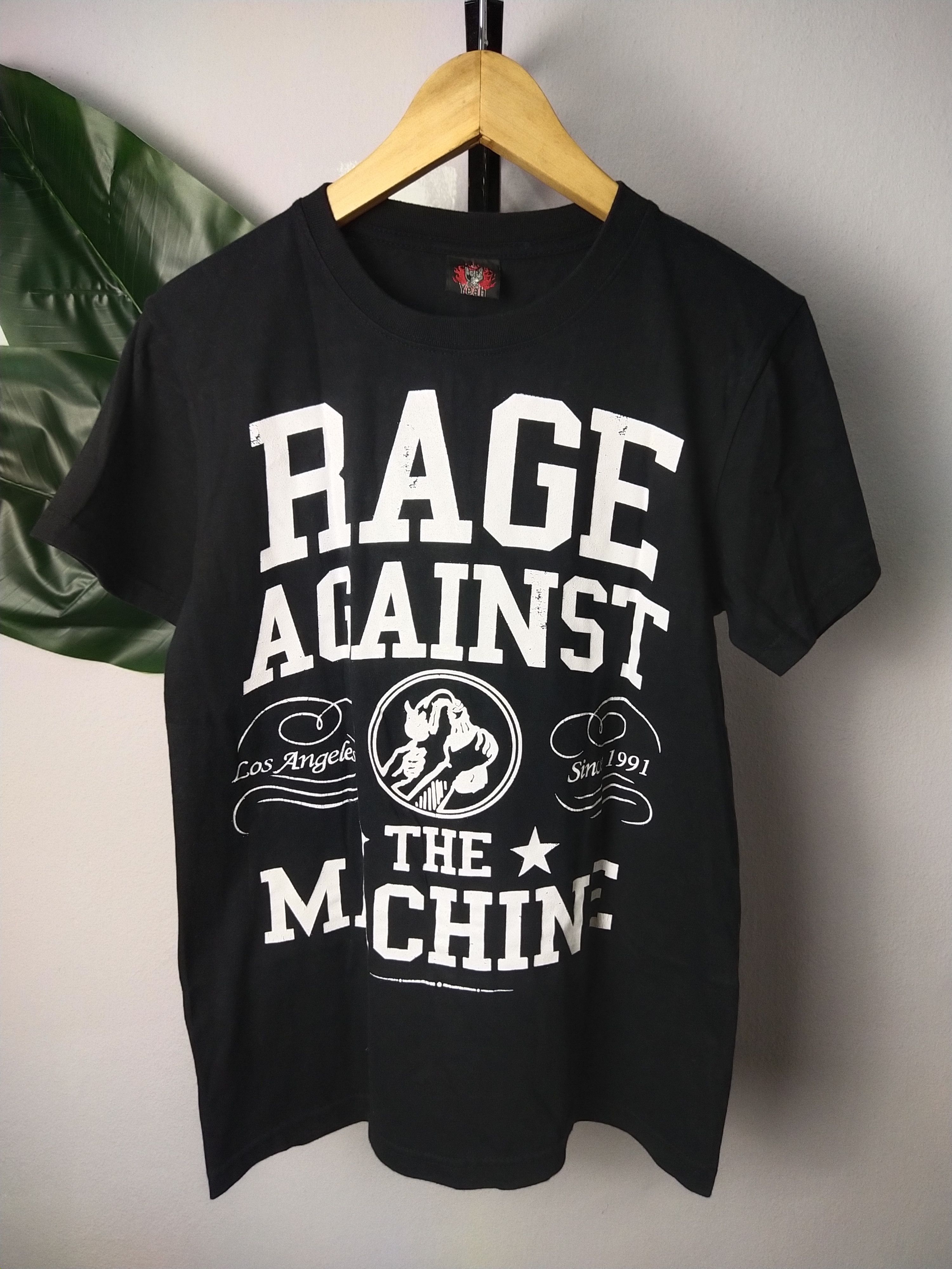 Band Tees × Rage Against The Machine × Vintage Rage Against The Machine Size US S / EU 44-46 / 1 - 1 Thumbnail