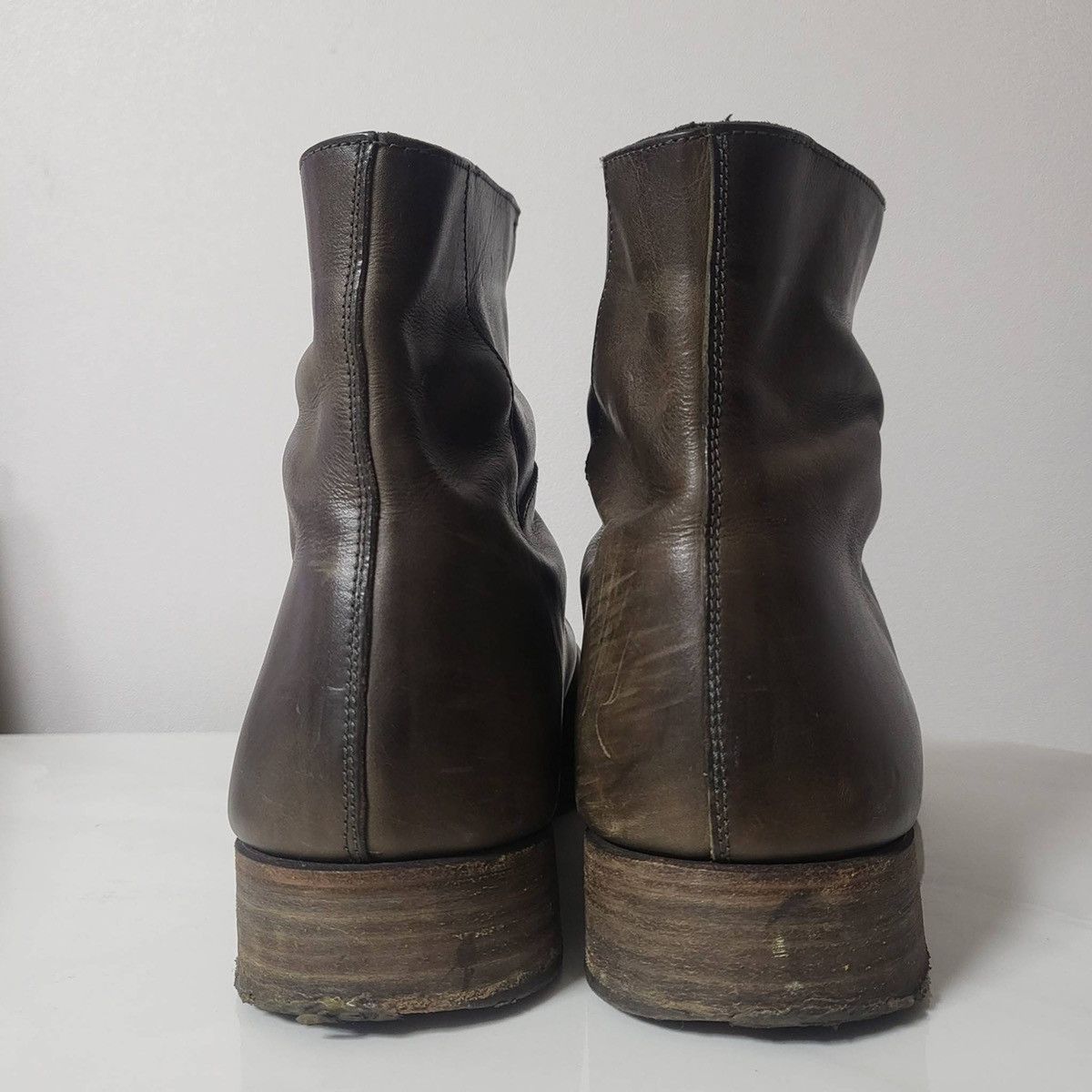Ma+ Rare! Hidden lace calf leather boots Special color Ma+ Size US 9.5 / EU 42-43 - 9 Thumbnail