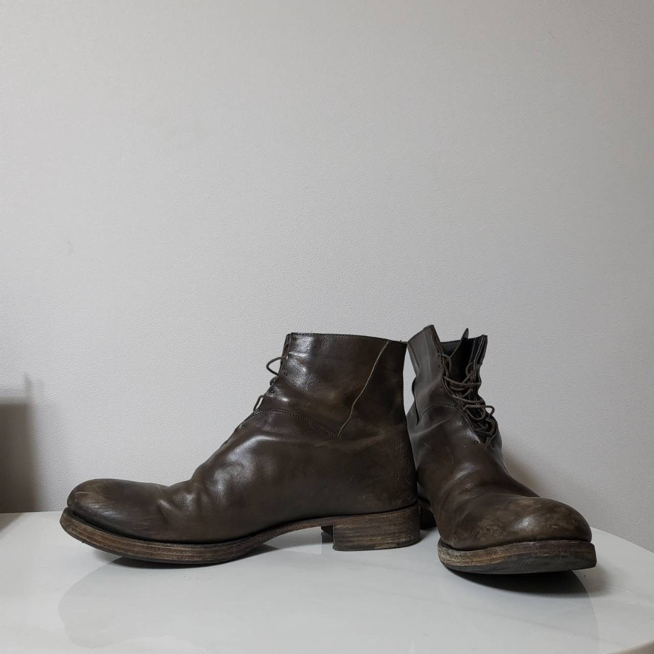 Ma+ Rare! Hidden lace calf leather boots Special color Ma+ Size US 9.5 / EU 42-43 - 10 Thumbnail