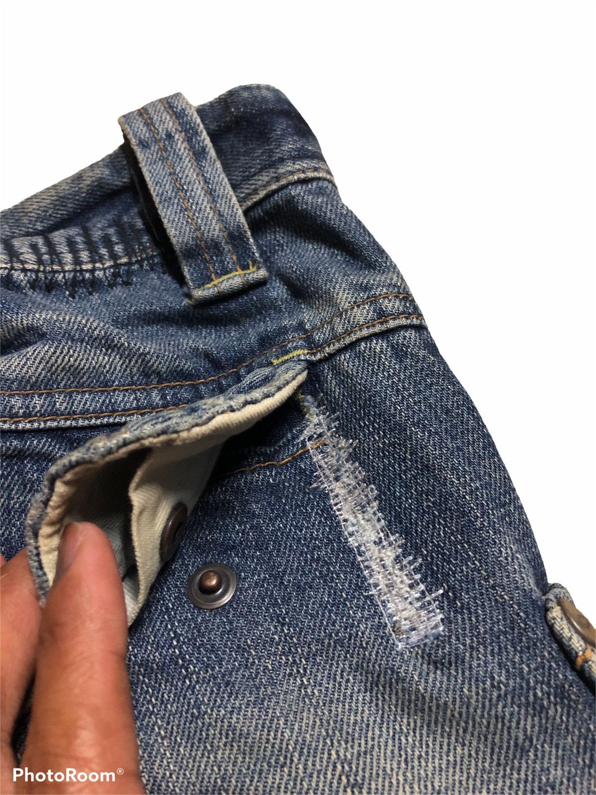 Other RARE⚡️⚡️BARTACK WASHED BLUE MULTIPOCKET DENIM Size US 34 / EU 50 - 5 Thumbnail