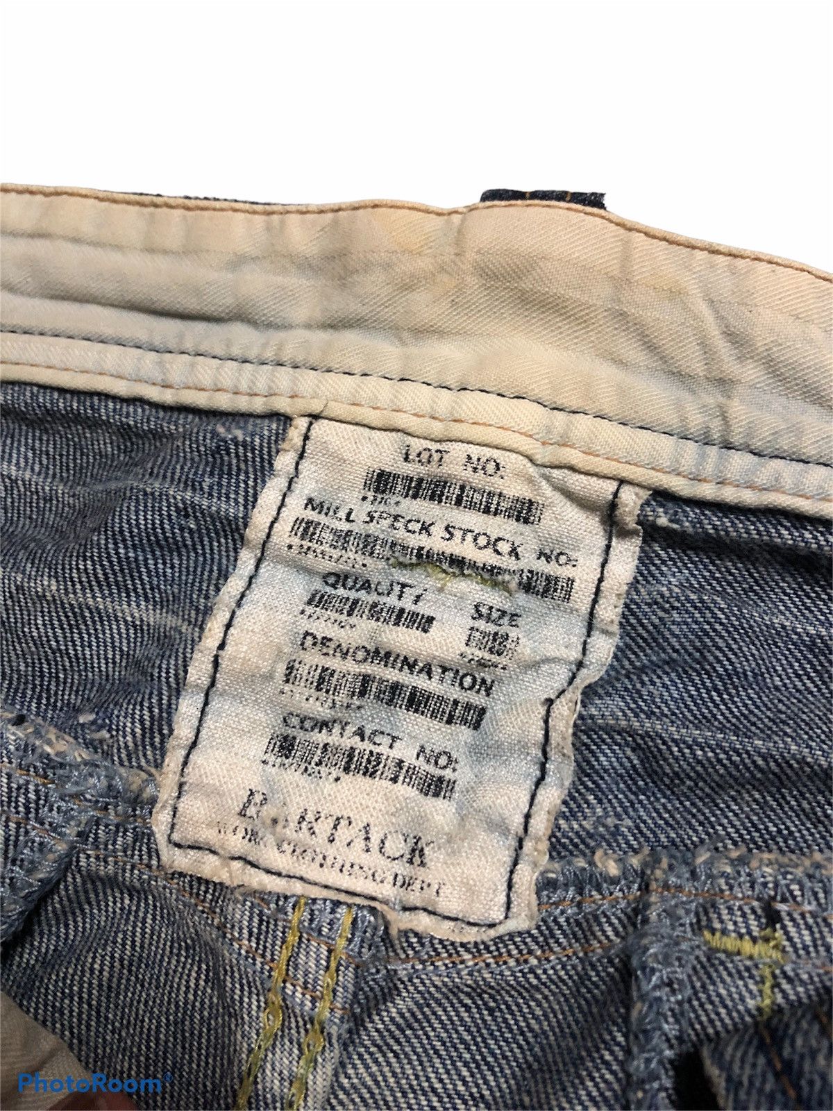 Other RARE⚡️⚡️BARTACK WASHED BLUE MULTIPOCKET DENIM Size US 34 / EU 50 - 4 Thumbnail