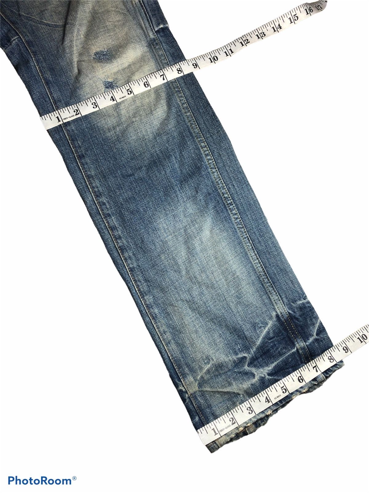Other RARE⚡️⚡️BARTACK WASHED BLUE MULTIPOCKET DENIM Size US 34 / EU 50 - 7 Thumbnail