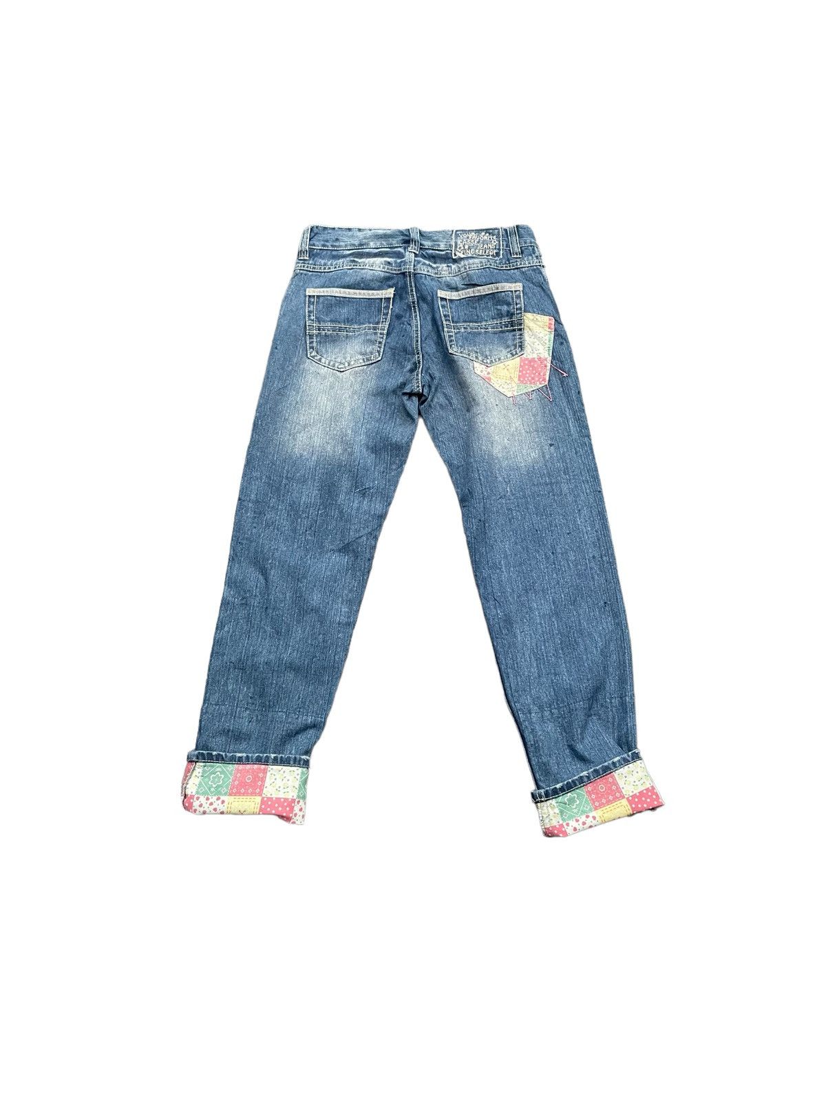 Japanese Brand Japanese Estacot Distresed Patches Denim Size 31" - 7 Thumbnail