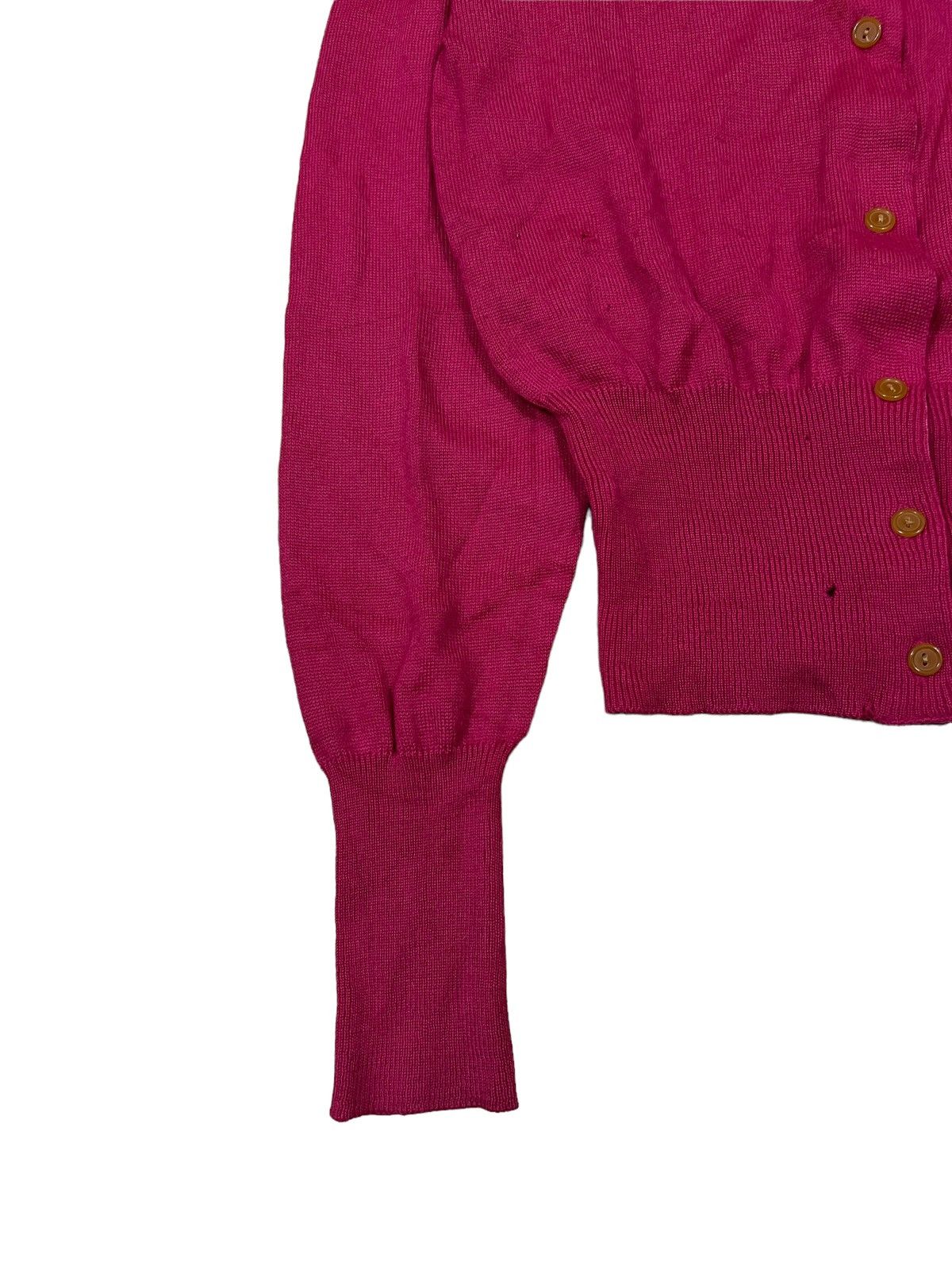 Vivienne Westwood GRAIL🔥90s Vivienne Westwood Orb Logo Elongated Arm Cardigan Size US S / EU 44-46 / 1 - 7 Thumbnail