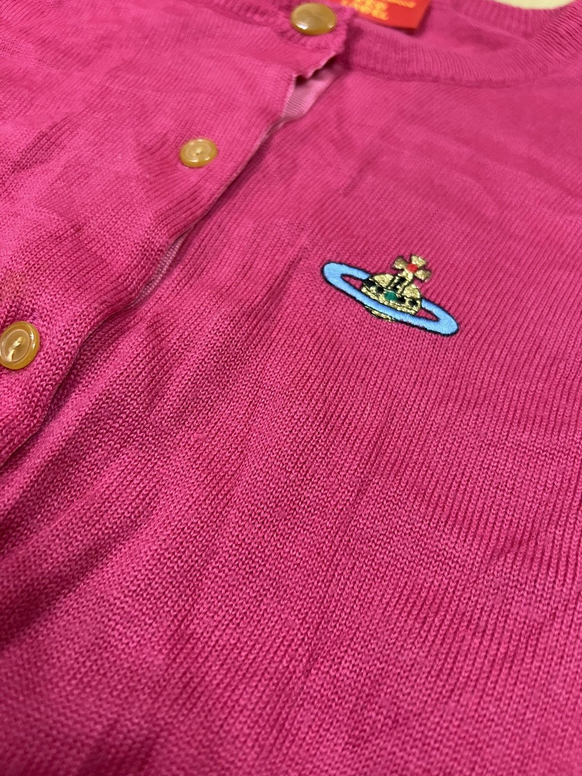 Vivienne Westwood GRAIL🔥90s Vivienne Westwood Orb Logo Elongated Arm Cardigan Size US S / EU 44-46 / 1 - 5 Thumbnail