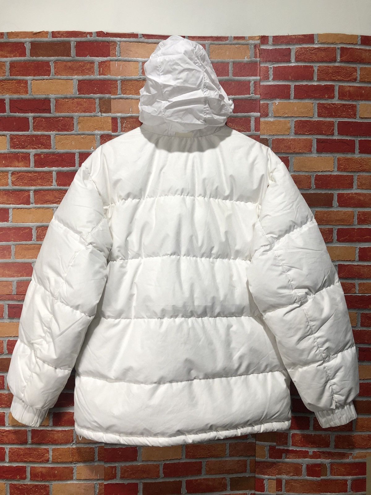 Nike Nike Puffer Down White Jacket Size US L / EU 52-54 / 3 - 6 Thumbnail