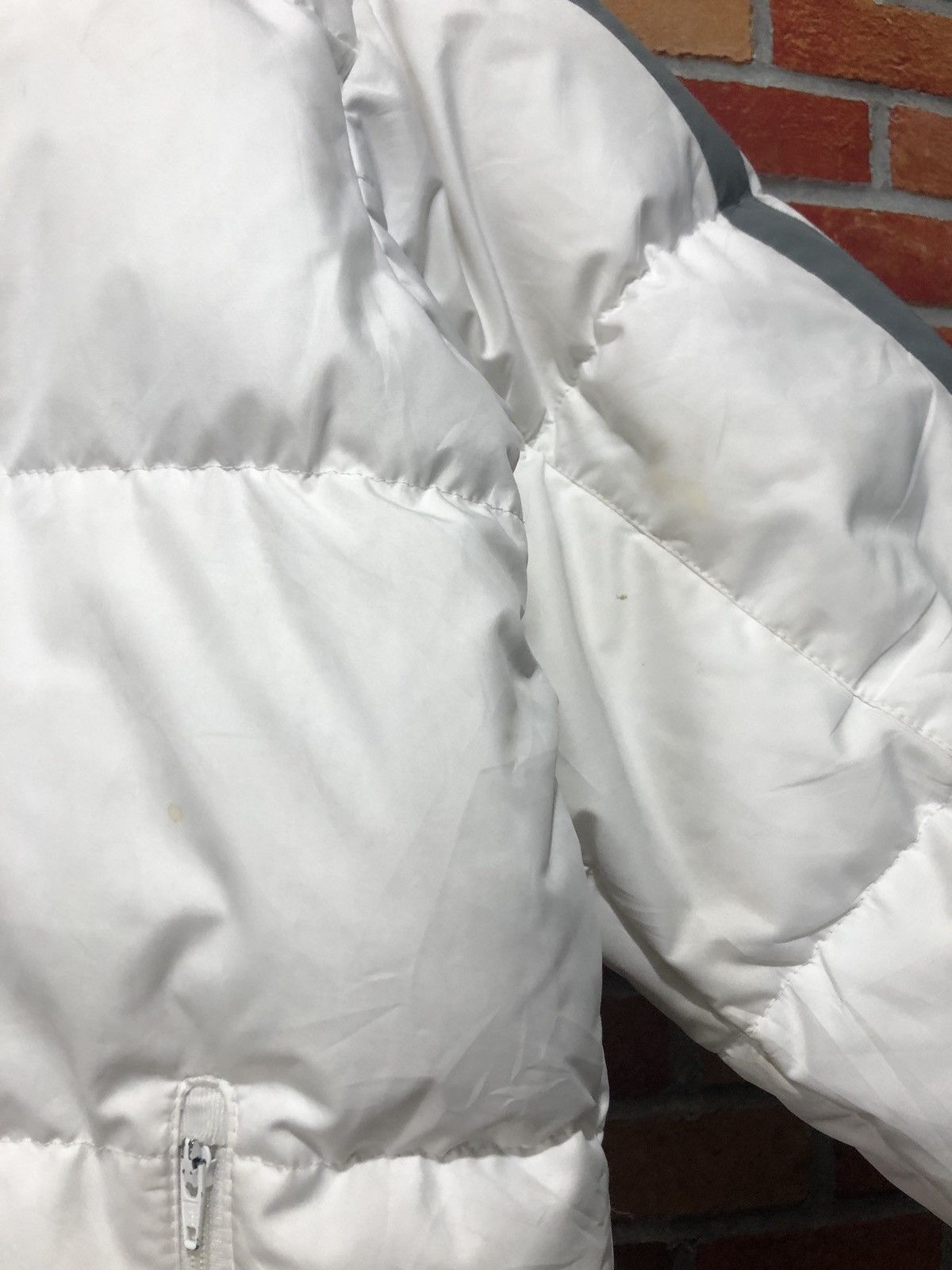 Nike Nike Puffer Down White Jacket Size US L / EU 52-54 / 3 - 5 Thumbnail