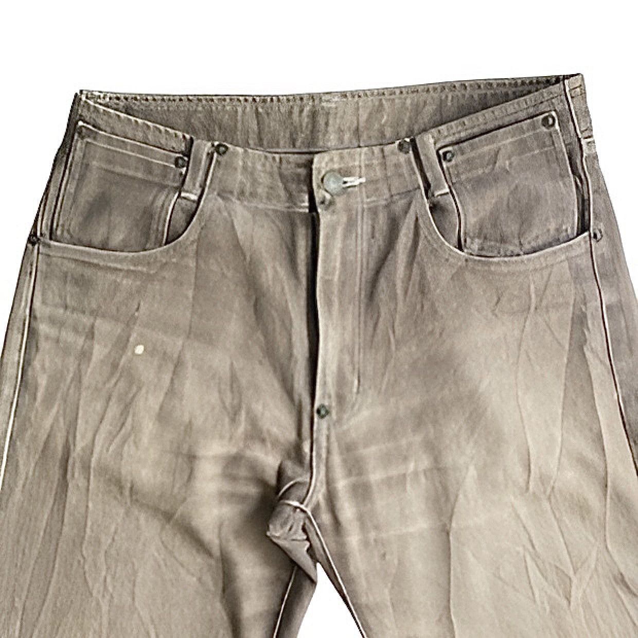 Comme des Garcons Vintage 2001 Sun Faded Denim Size US 30 / EU 46 - 2 Thumbnail