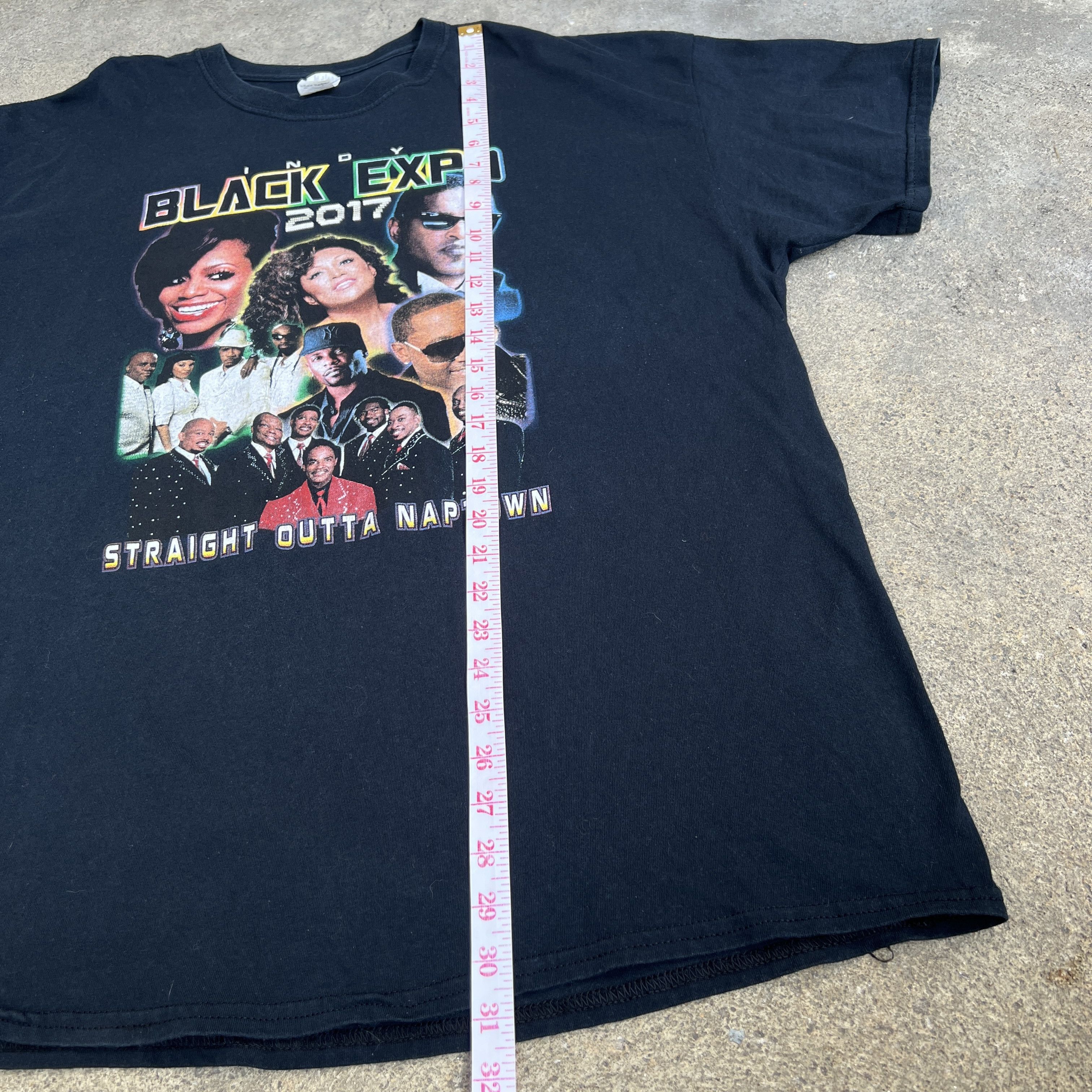 Band Tees × Rap Tees BLACK EXPO 2017 Promo Tee 2XL Kool Moe Dee Babyface R&B Soul Size US XXL / EU 58 / 5 - 8 Thumbnail