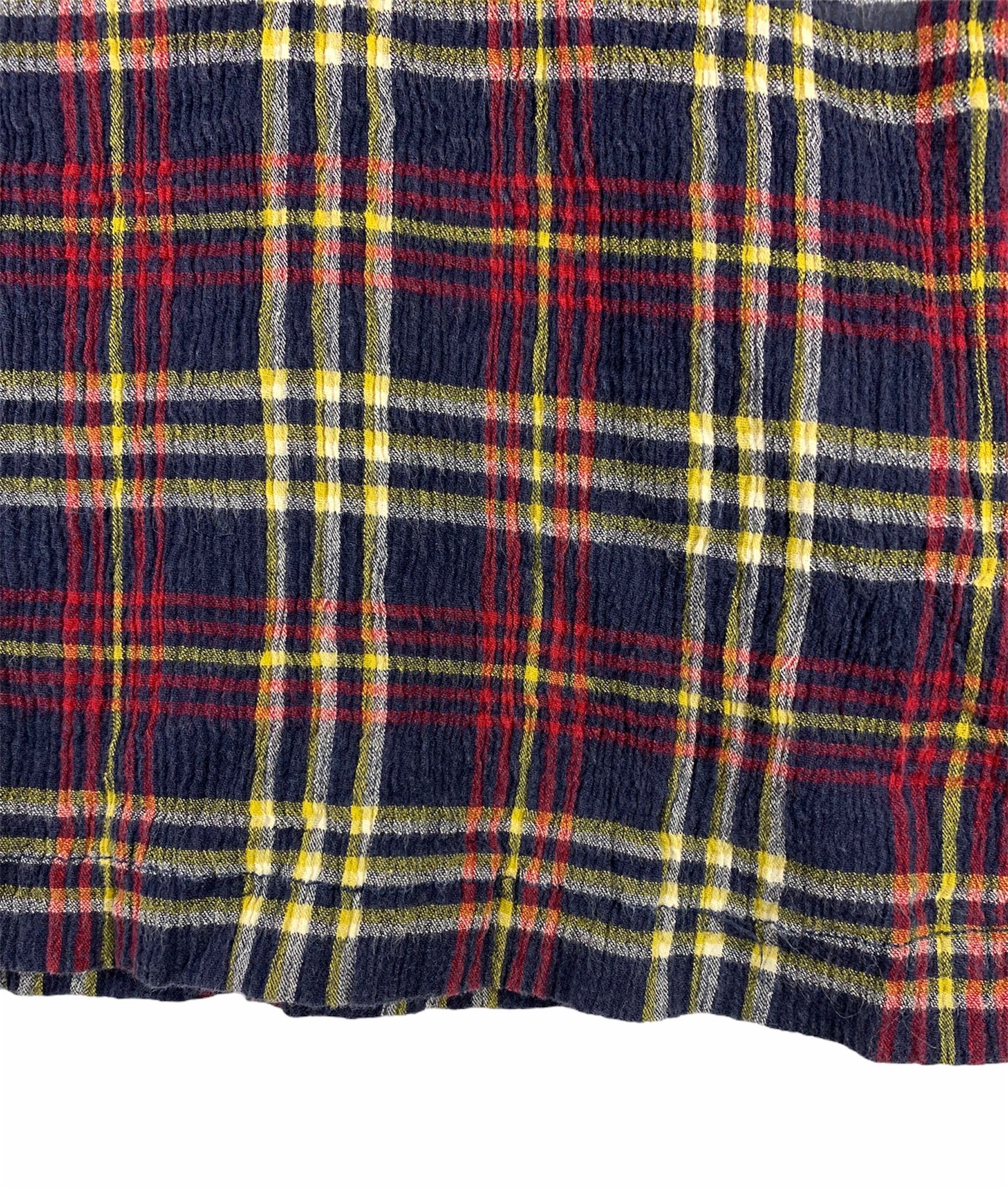 Designer × Issey Miyake × Tsumori Chisato Tsumori chisato pleated checkered button up shirt Size S / US 4 / IT 40 - 5 Thumbnail