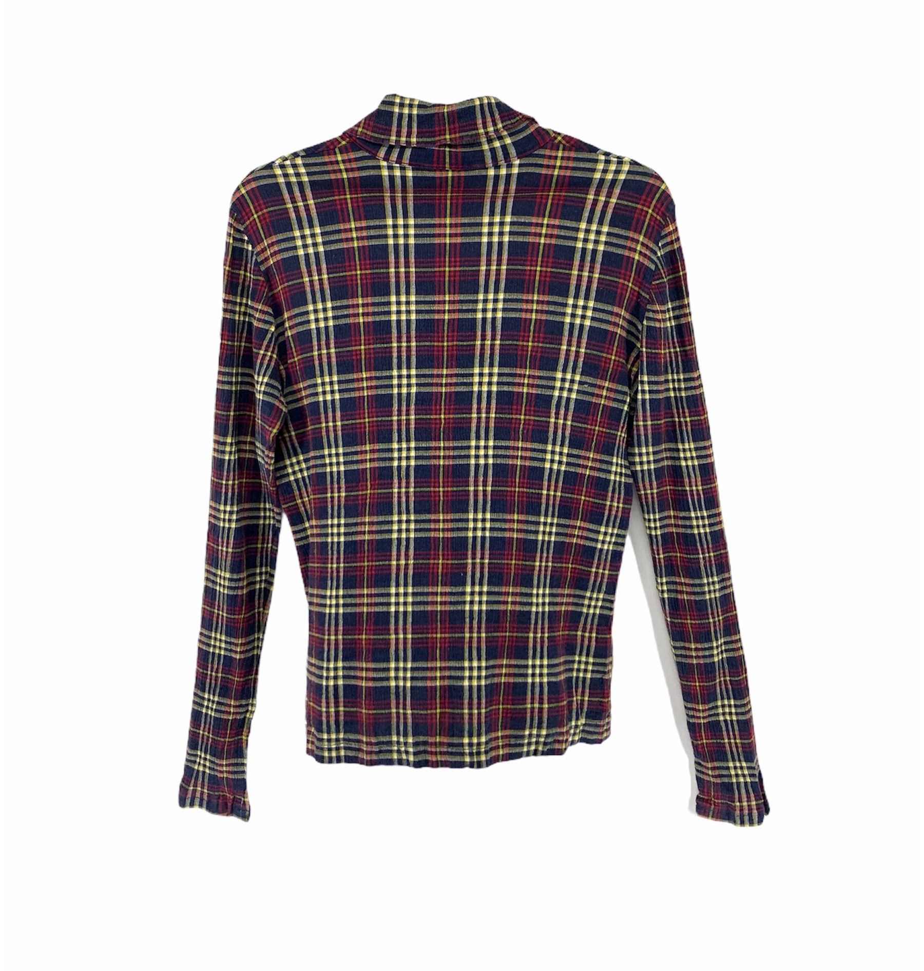 Designer × Issey Miyake × Tsumori Chisato Tsumori chisato pleated checkered button up shirt Size S / US 4 / IT 40 - 2 Thumbnail