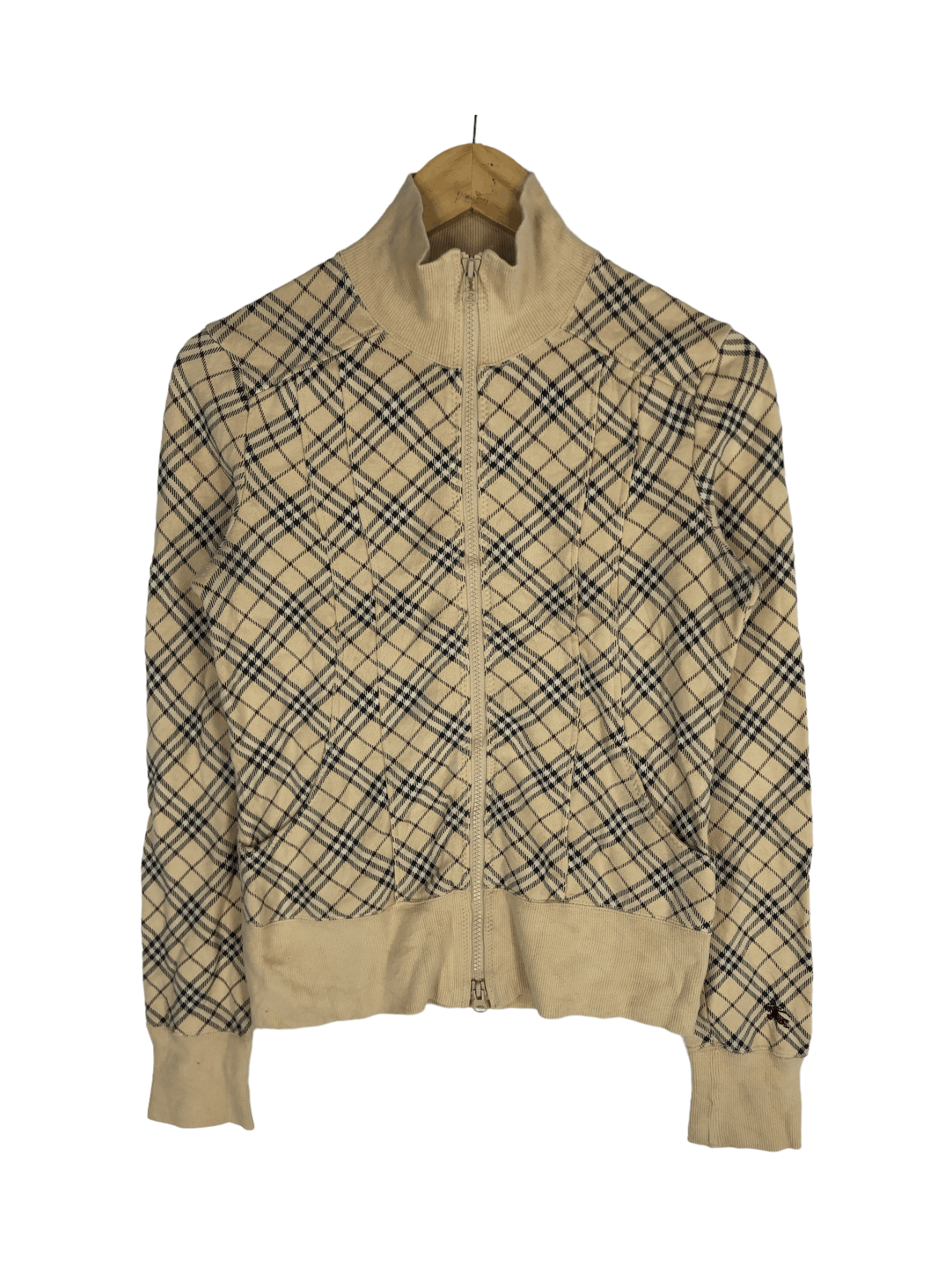 Burberry Novacheck Zipper Sweater Light Jacket