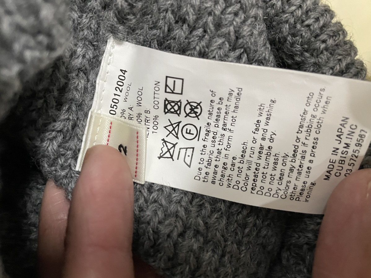 Visvim Visvim fisherman cable knit blanket sweater 18AW Size US M / EU 48-50 / 2 - 6 Thumbnail