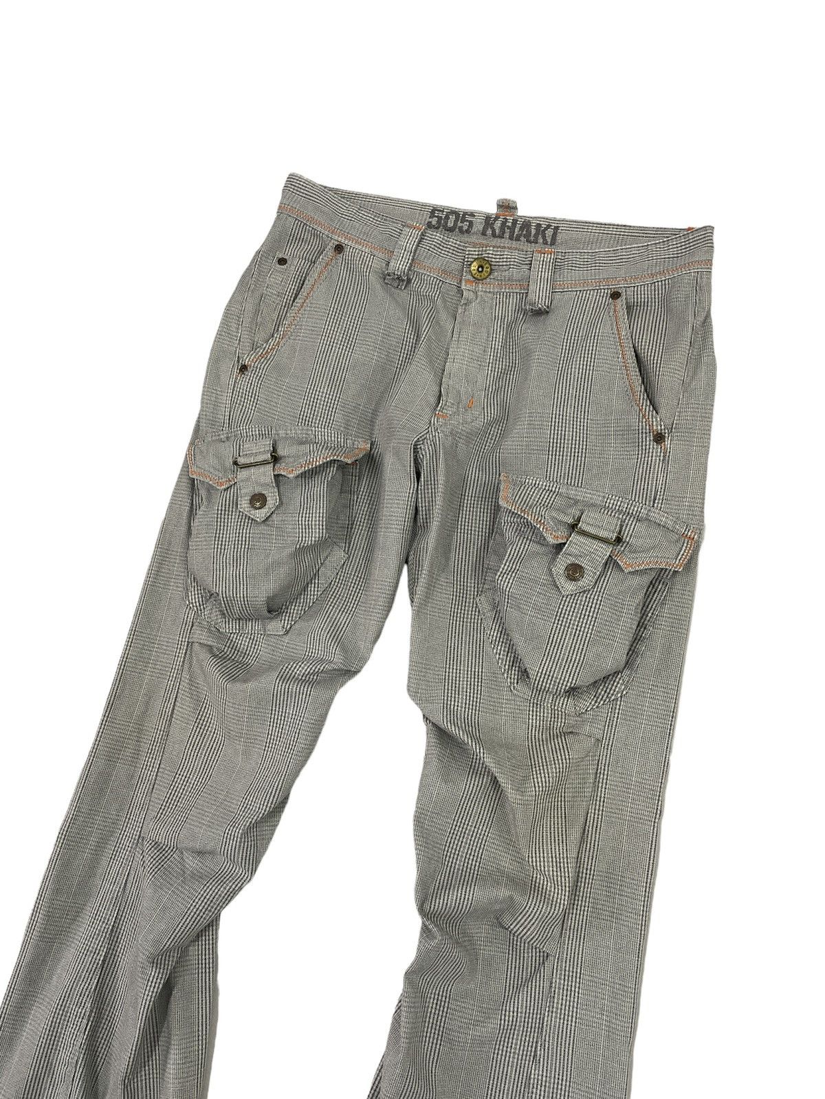 Edwin Vintage Edwin 505 Khaki Cargo 3D Pockets Size US 33 - 2 Thumbnail