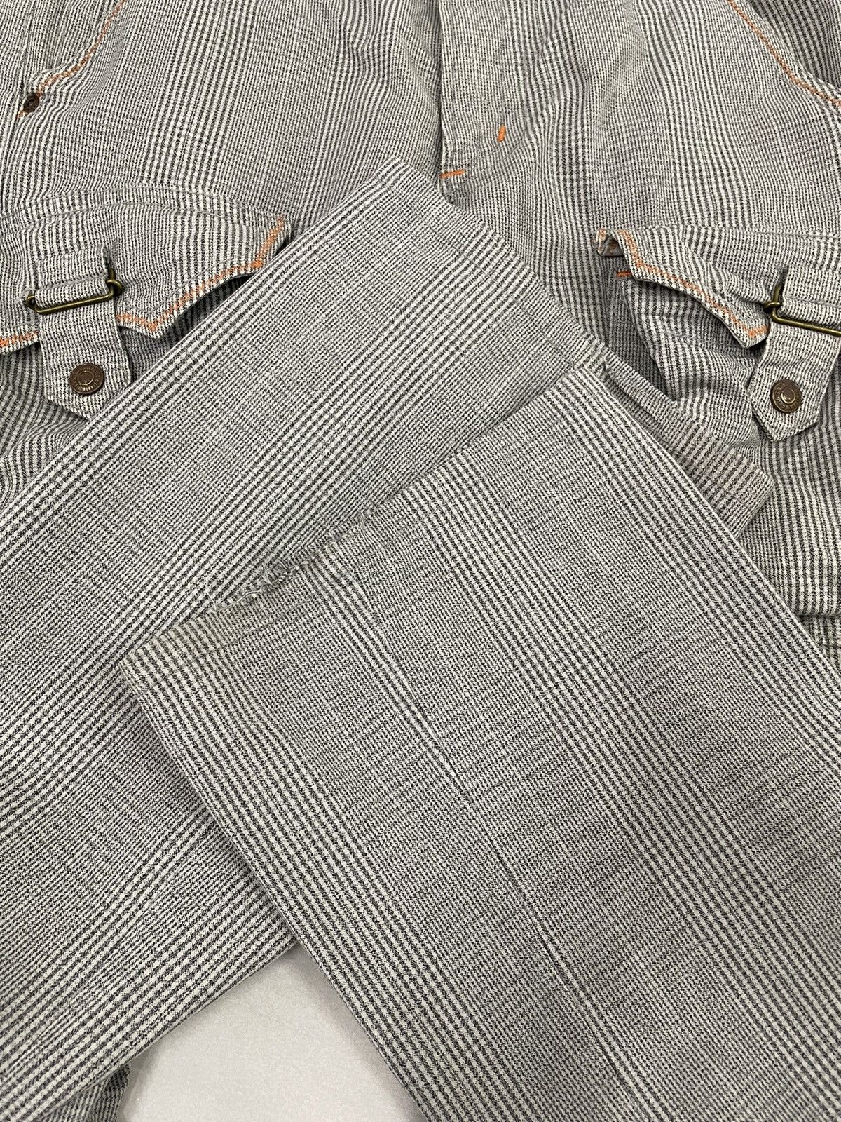 Edwin Vintage Edwin 505 Khaki Cargo 3D Pockets Size US 33 - 7 Thumbnail