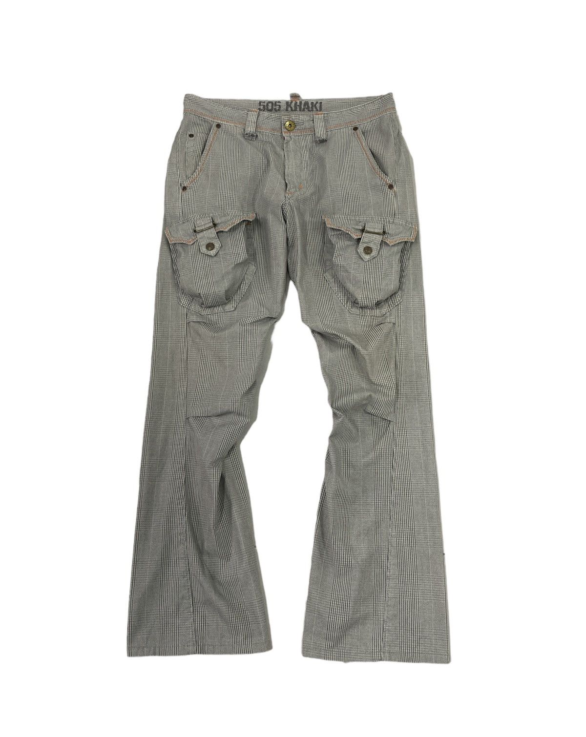 Edwin Vintage Edwin 505 Khaki Cargo 3D Pockets Size US 33 - 1 Thumbnail