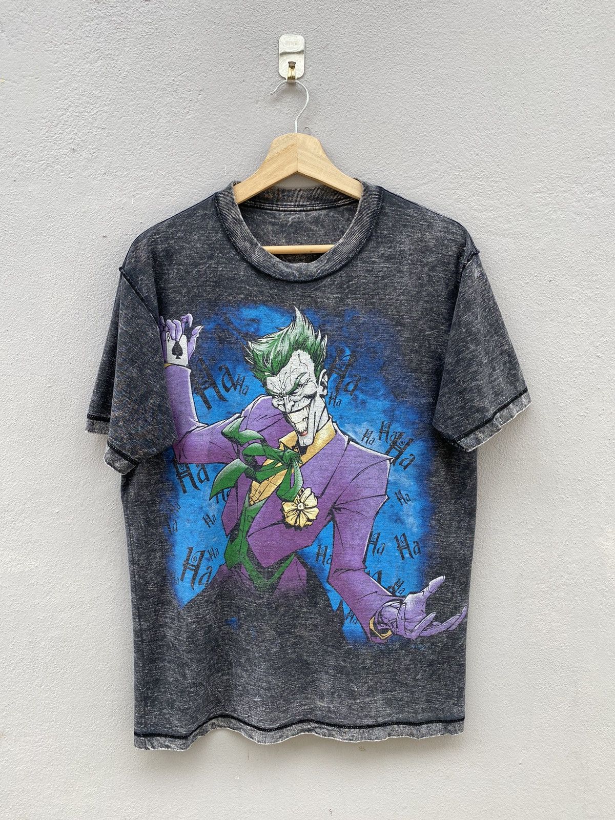 DC Comics 💥Vintage Movie DC COMICS BATMAN x JOKER Reversible Rare Tee Size US M / EU 48-50 / 2 - 1 Thumbnail