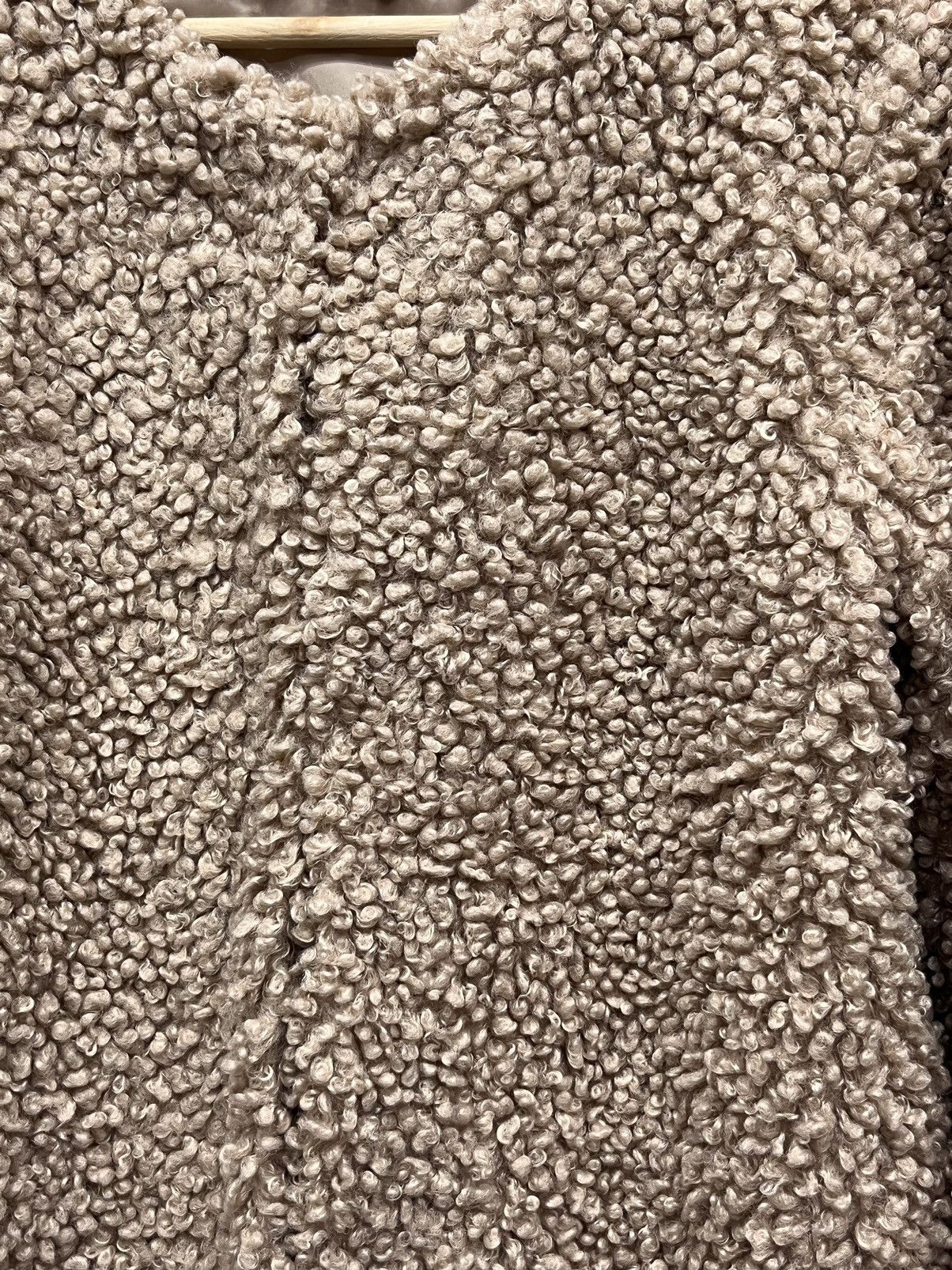 Japanese Brand Designer MYSTIC Faux Sherpa Fleece Jacket Size M / US 6-8 / IT 42-44 - 4 Thumbnail