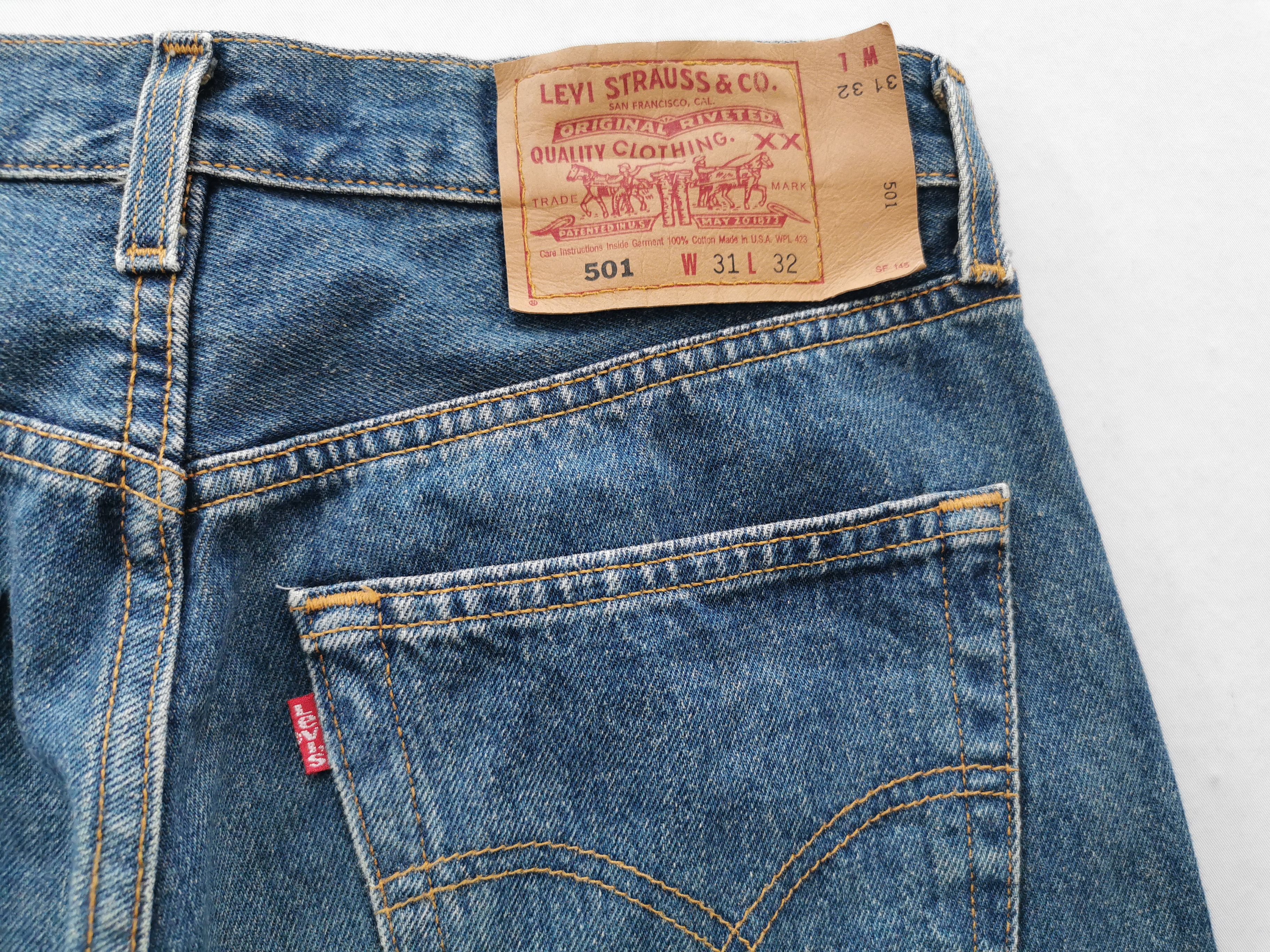 Levi's Vintage Levis 501 Denim Jeans Made In USA Womens Size 31 Size US 31 - 6 Thumbnail