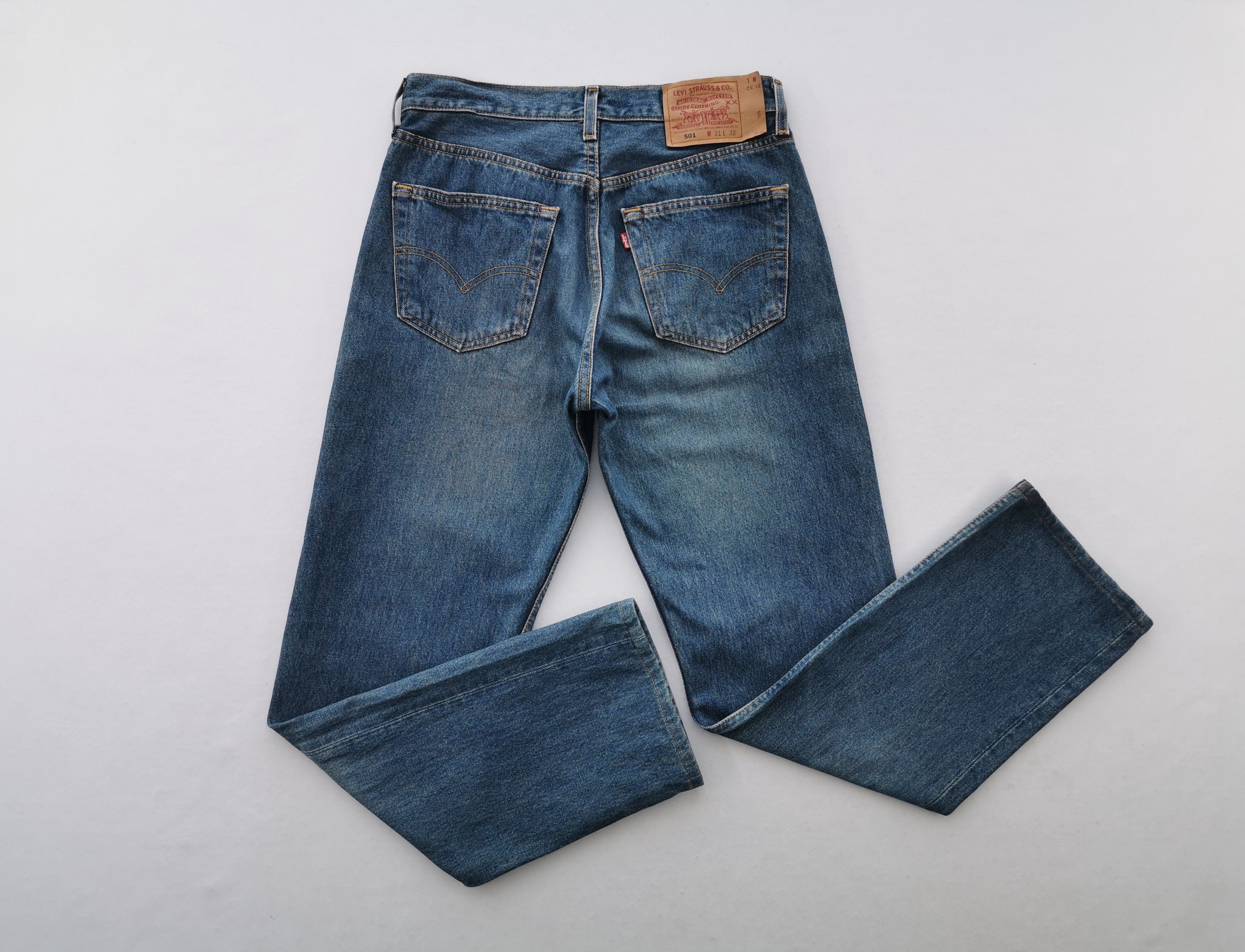 Levi's Vintage Levis 501 Denim Jeans Made In USA Womens Size 31 Size US 31 - 2 Thumbnail