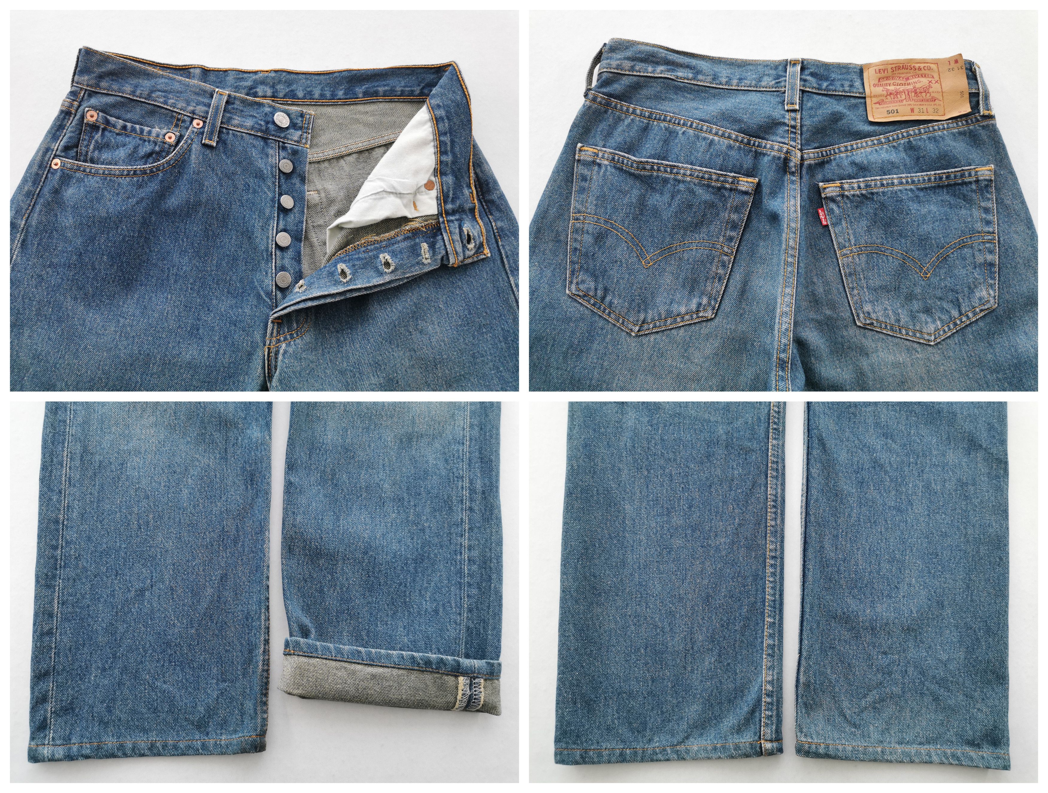 Levi's Vintage Levis 501 Denim Jeans Made In USA Womens Size 31 Size US 31 - 8 Thumbnail