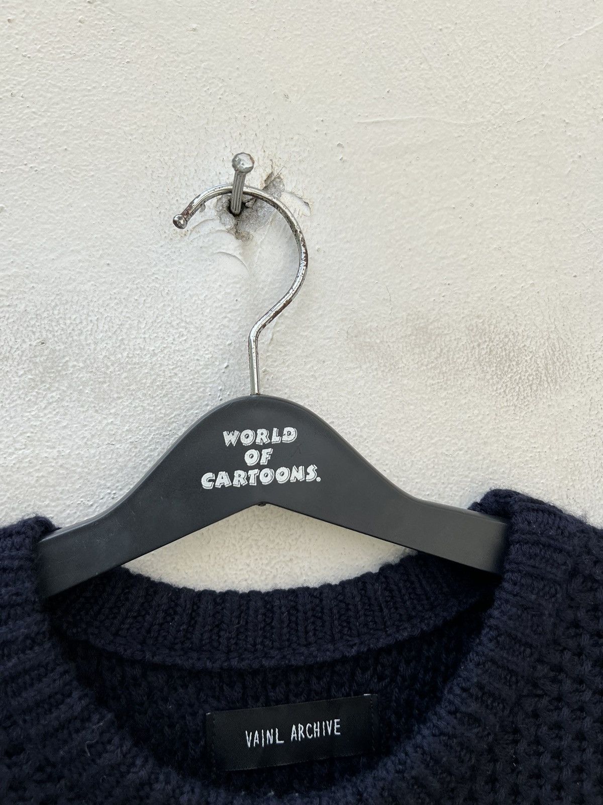 VAINL ARCHIVE VainL Archive Japan Distress Border Stripe Grunge Sweater Size US M / EU 48-50 / 2 - 7 Thumbnail