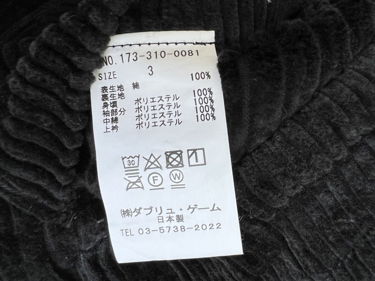 Vintage Birvin Uniform Japan Black Cord Sherpa Lined Button Jacket Size US L / EU 52-54 / 3 - 18 Thumbnail