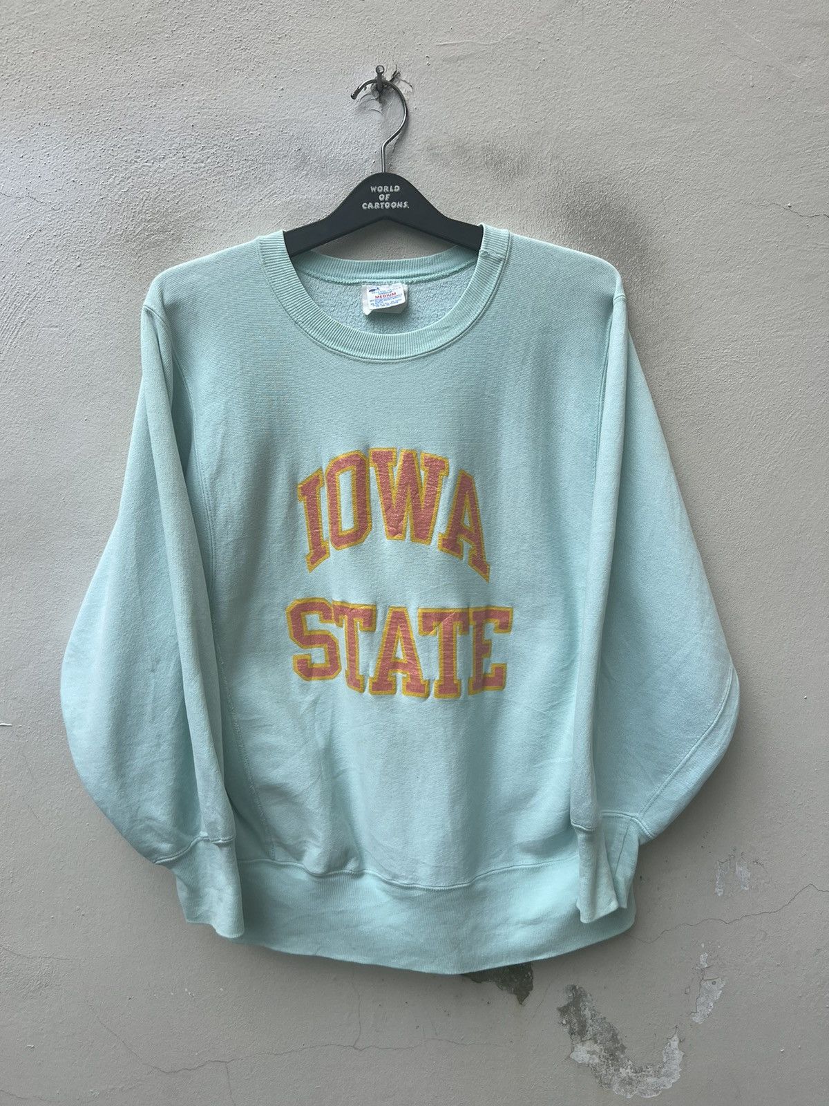 Champion 70s 80s Champion Reverse Weave IOWA STATE Sweatshirt Size US M / EU 48-50 / 2 - 6 Thumbnail