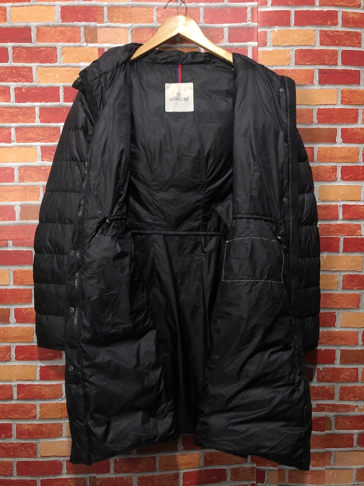 Moncler Moncler Hermine Giubbotto Long Down Jacket Size S / US 4 / IT 40 - 7 Thumbnail