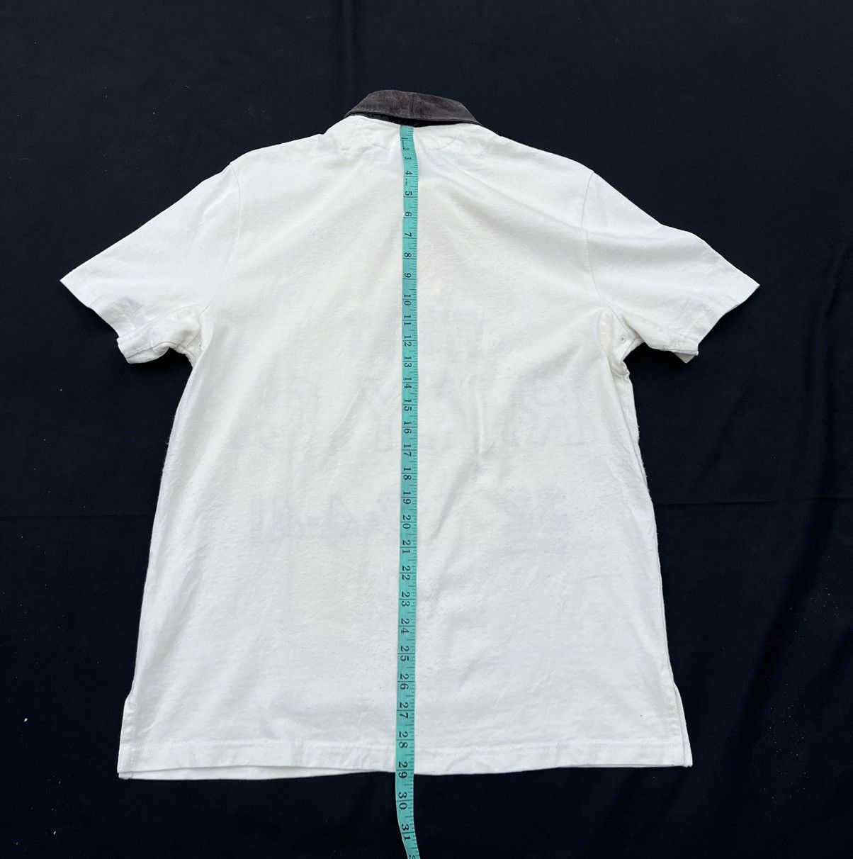 Polo Ralph Lauren VTG 90s Polo Ralph Lauren Spell Out Short Sleeve Rugby Polo Size US M / EU 48-50 / 2 - 4 Thumbnail