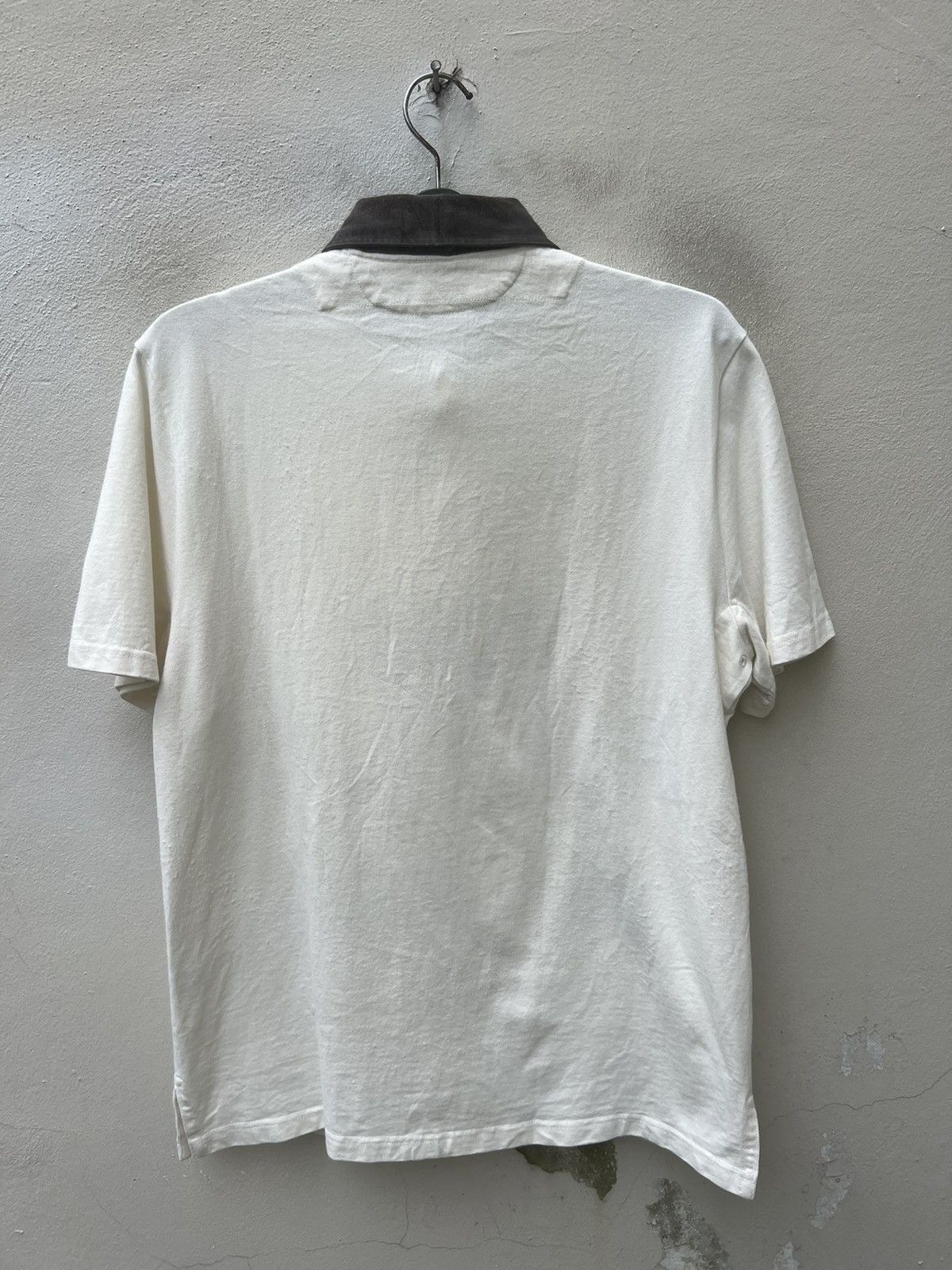 Polo Ralph Lauren VTG 90s Polo Ralph Lauren Spell Out Short Sleeve Rugby Polo Size US M / EU 48-50 / 2 - 13 Thumbnail