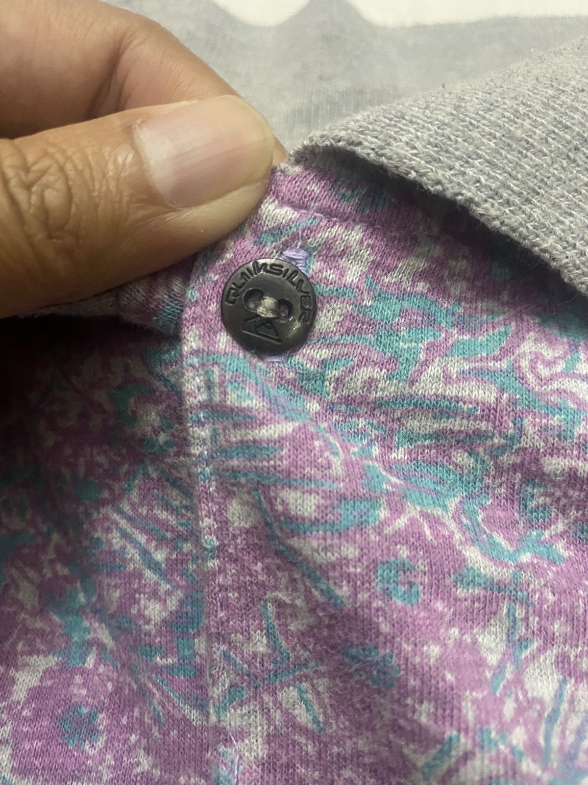 Native × Quiksilver × Vintage Vintage 80s Quiksilver Floral Long Sleeve Size US M / EU 48-50 / 2 - 5 Thumbnail
