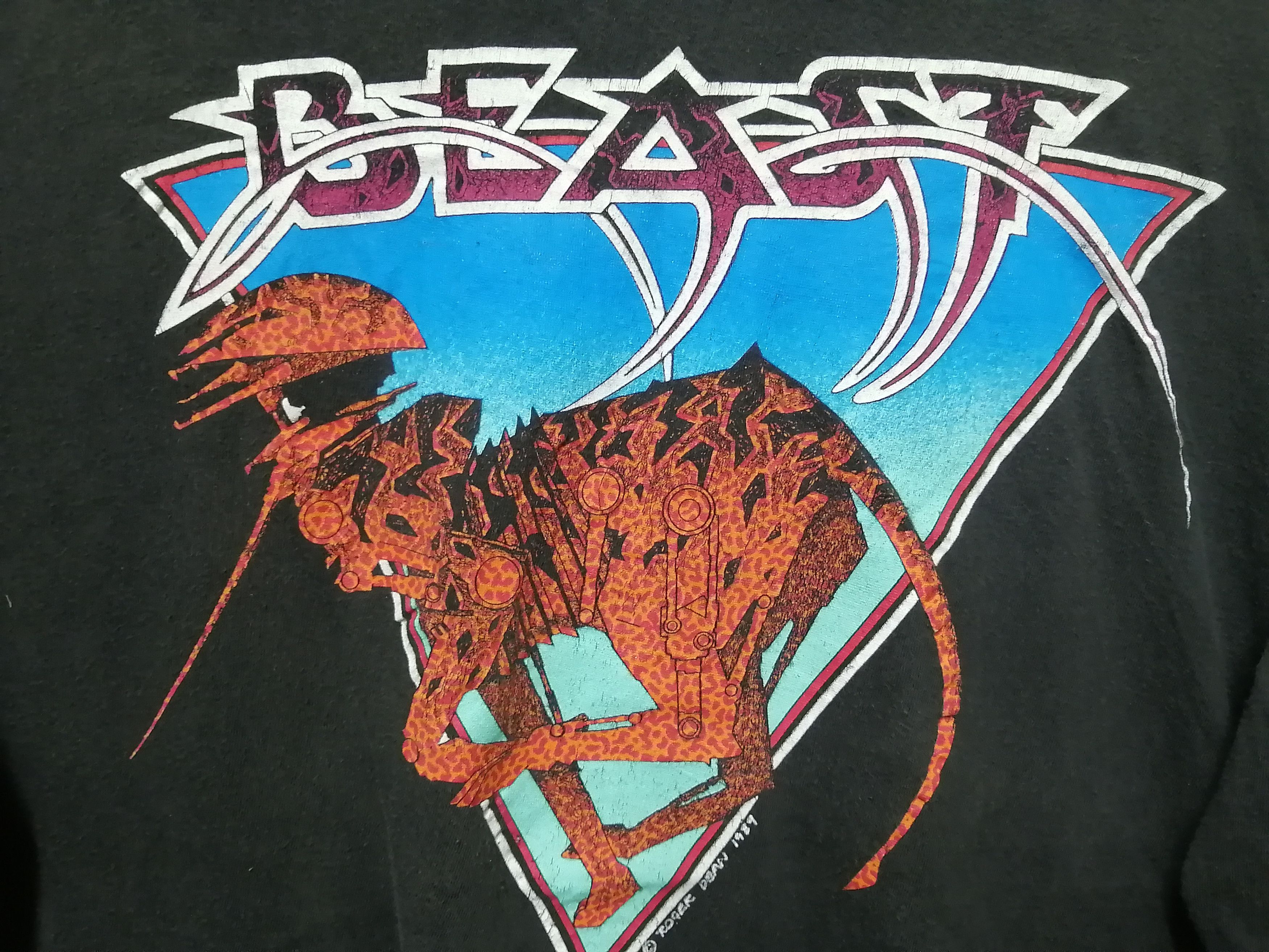 Band Tees × Vintage Vintage 1989 Roger Bean Very rare Size US XXL / EU 58 / 5 - 4 Thumbnail