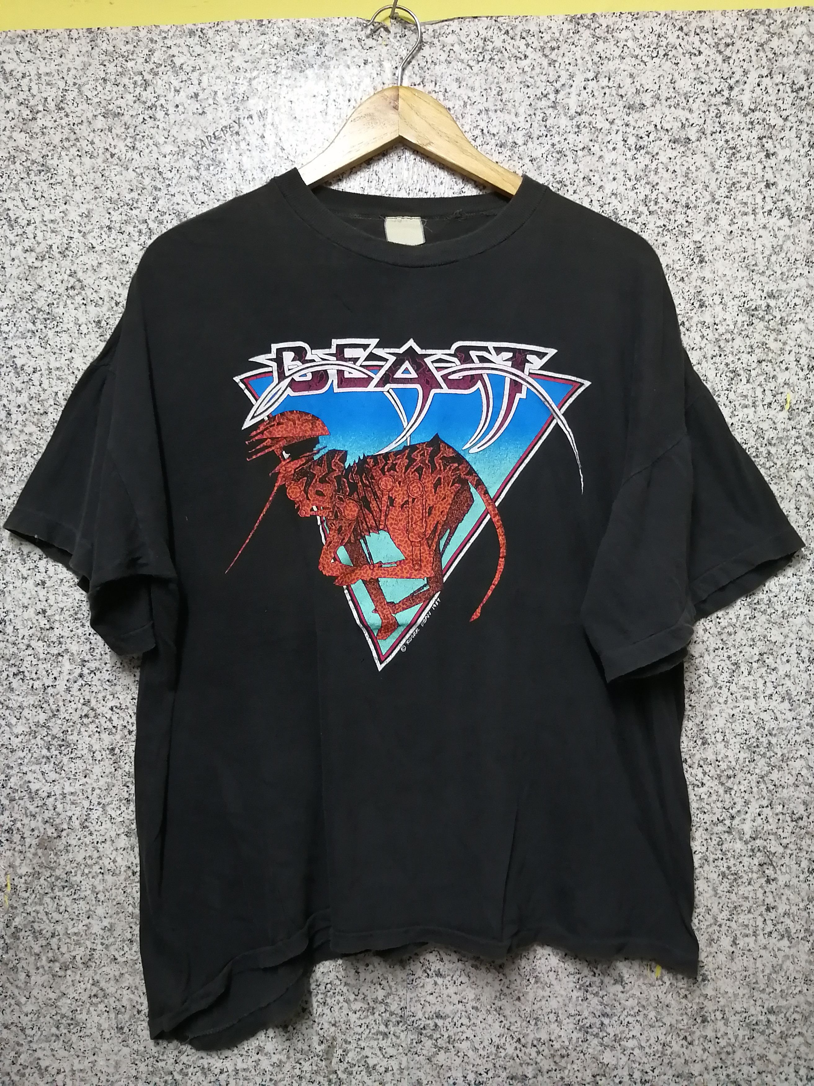 Band Tees × Vintage Vintage 1989 Roger Bean Very rare Size US XXL / EU 58 / 5 - 1 Thumbnail