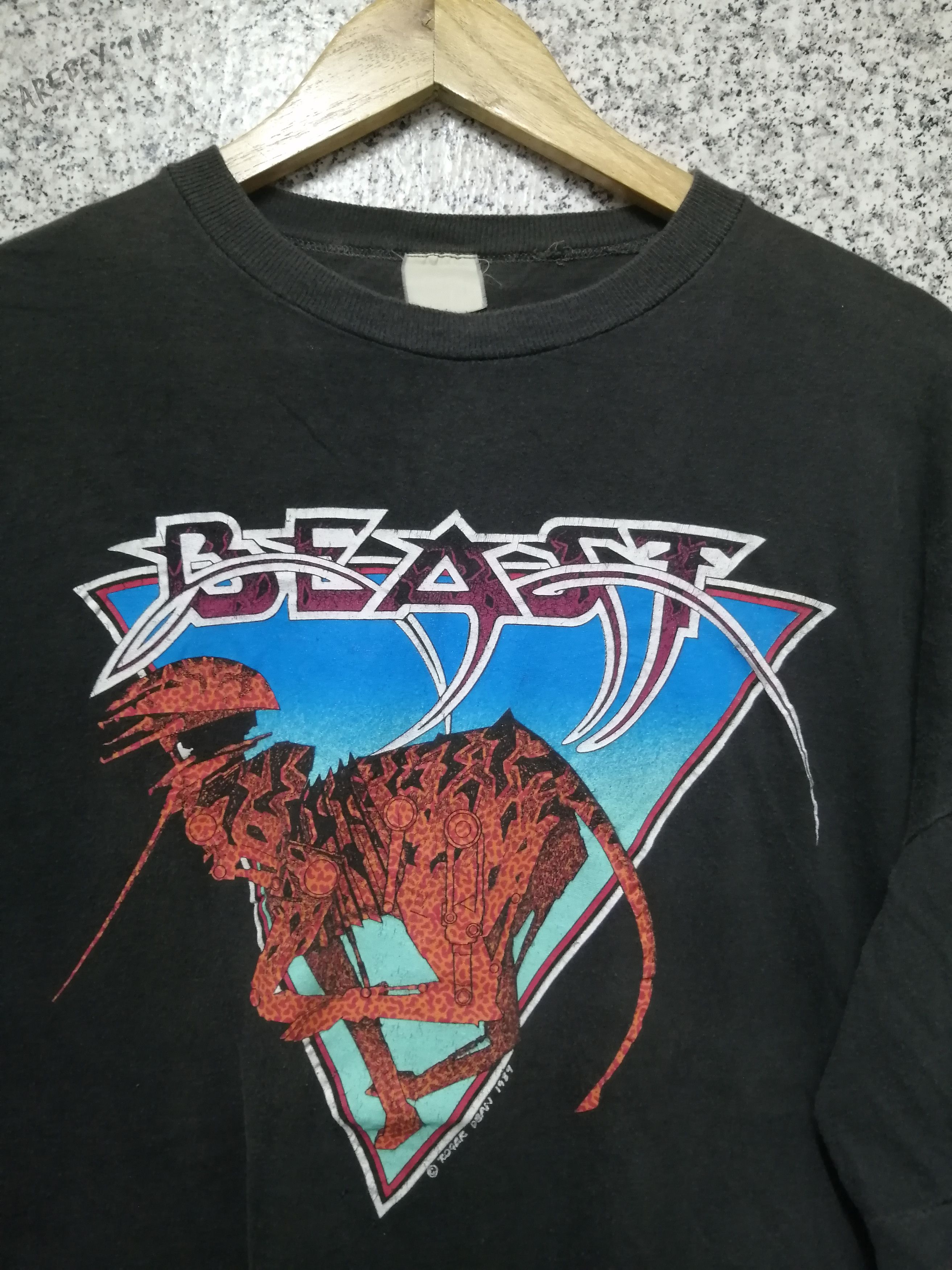 Band Tees × Vintage Vintage 1989 Roger Bean Very rare Size US XXL / EU 58 / 5 - 3 Thumbnail