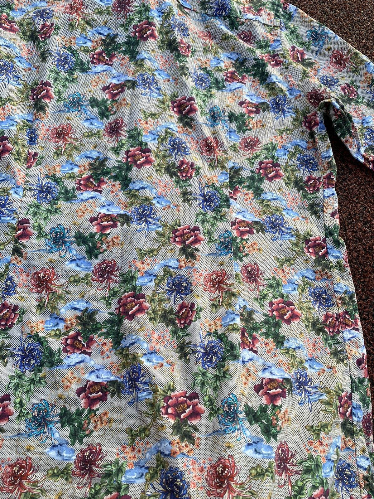 Eton Eton Flower Printed Shirt Size US M / EU 48-50 / 2 - 9 Thumbnail