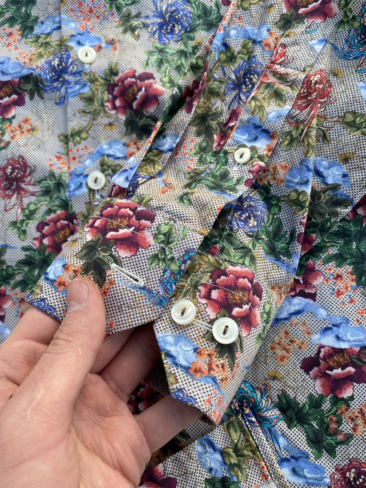 Eton Eton Flower Printed Shirt Size US M / EU 48-50 / 2 - 6 Thumbnail