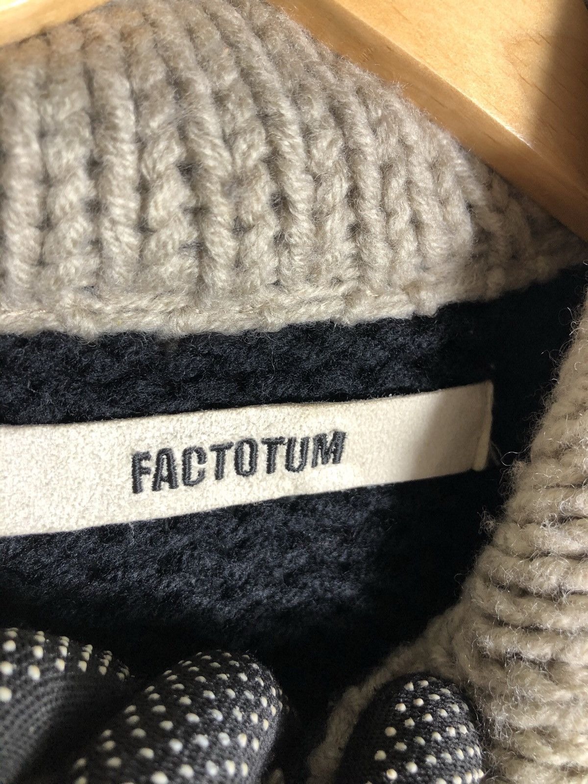 FACTOTUM × If Six Was Nine × Japanese Brand Japanese Brand Factotum sweater knitwear Size US L / EU 52-54 / 3 - 6 Thumbnail