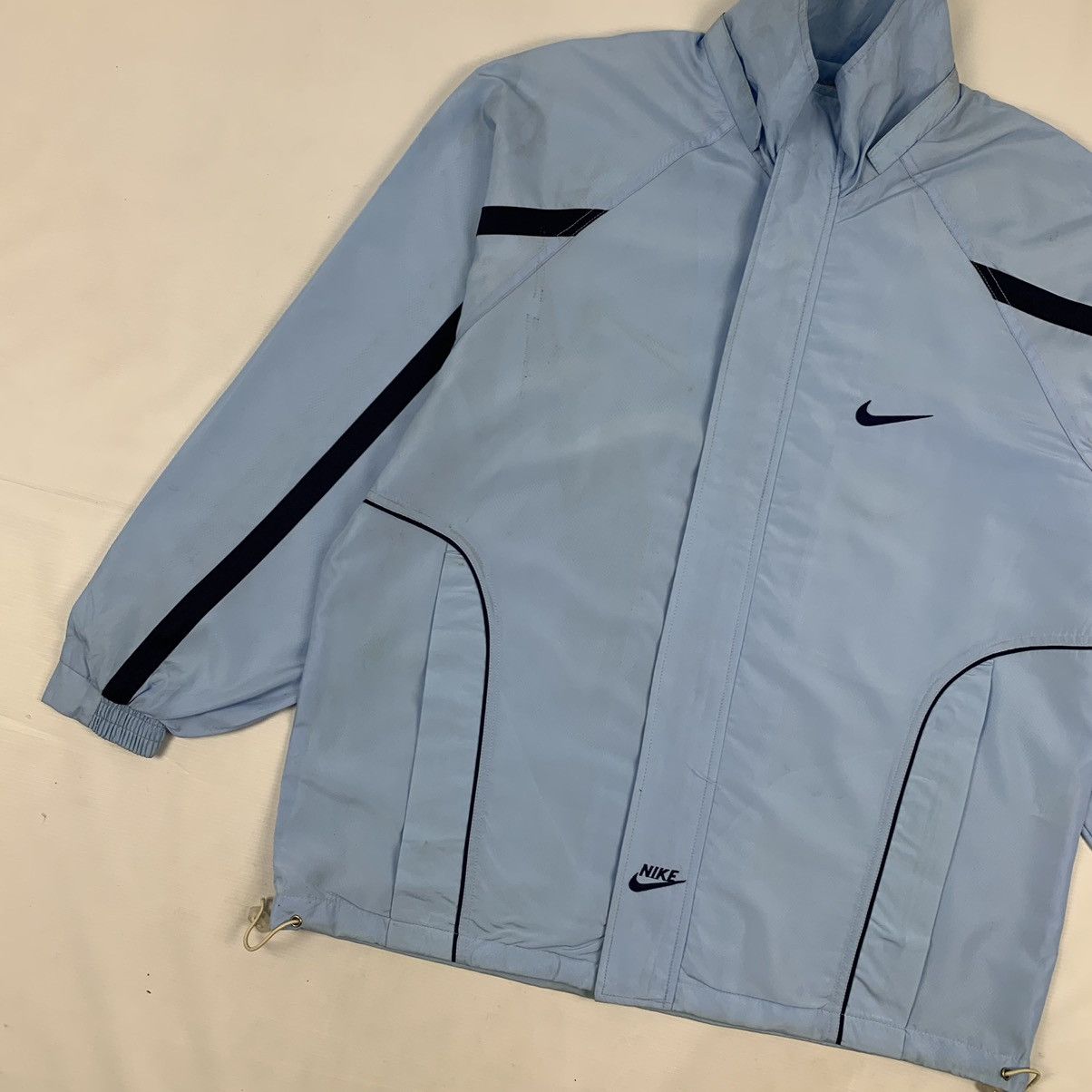 Nike Vintage Nike Zipper Windbreaker Jacket Size US XL / EU 56 / 4 - 6 Thumbnail