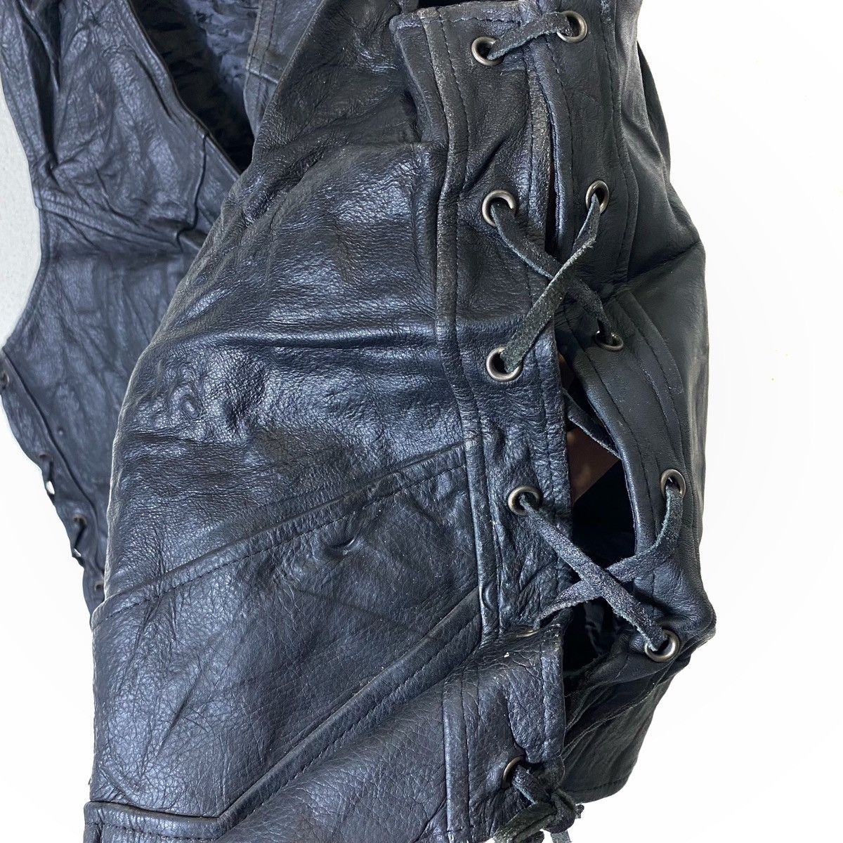Harley Davidson × Vintage Vintage HARLEY-DAVIDSON An American Legend Vest Leather Size US XL / EU 56 / 4 - 8 Thumbnail