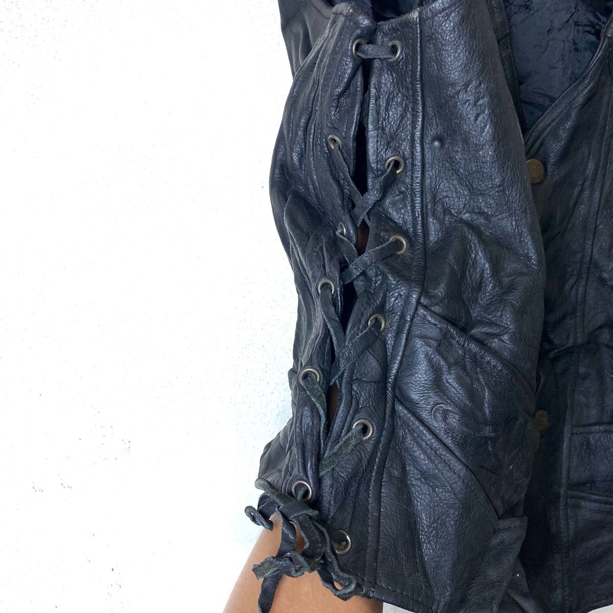 Harley Davidson × Vintage Vintage HARLEY-DAVIDSON An American Legend Vest Leather Size US XL / EU 56 / 4 - 7 Thumbnail