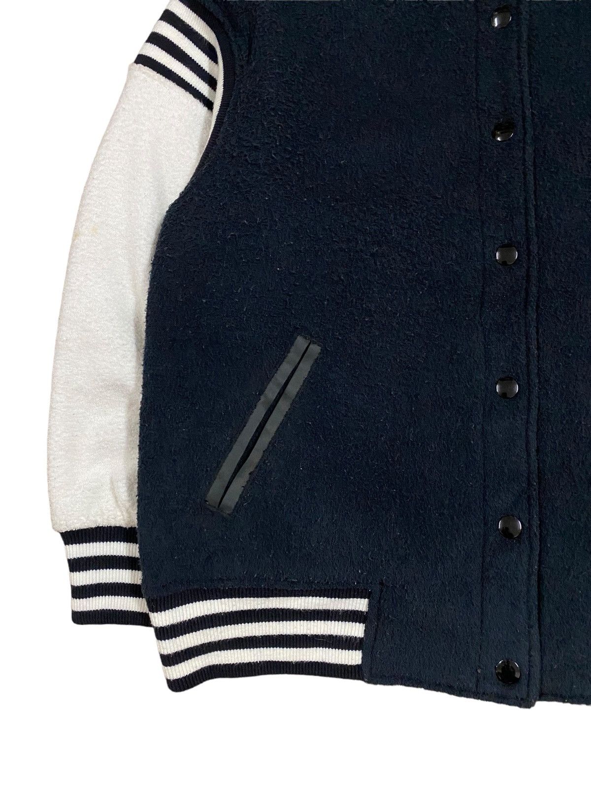 Adidas Adidas Raglan Color Block Coach Jacket Wool Quilted Size US L / EU 52-54 / 3 - 10 Thumbnail