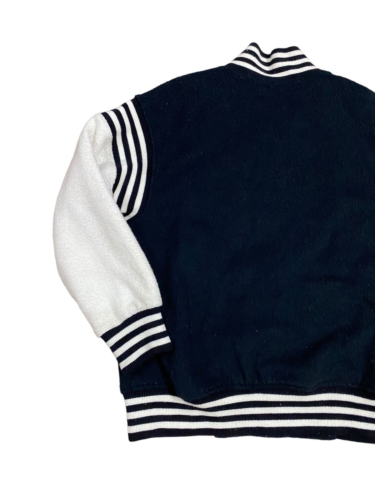 Adidas Adidas Raglan Color Block Coach Jacket Wool Quilted Size US L / EU 52-54 / 3 - 12 Thumbnail
