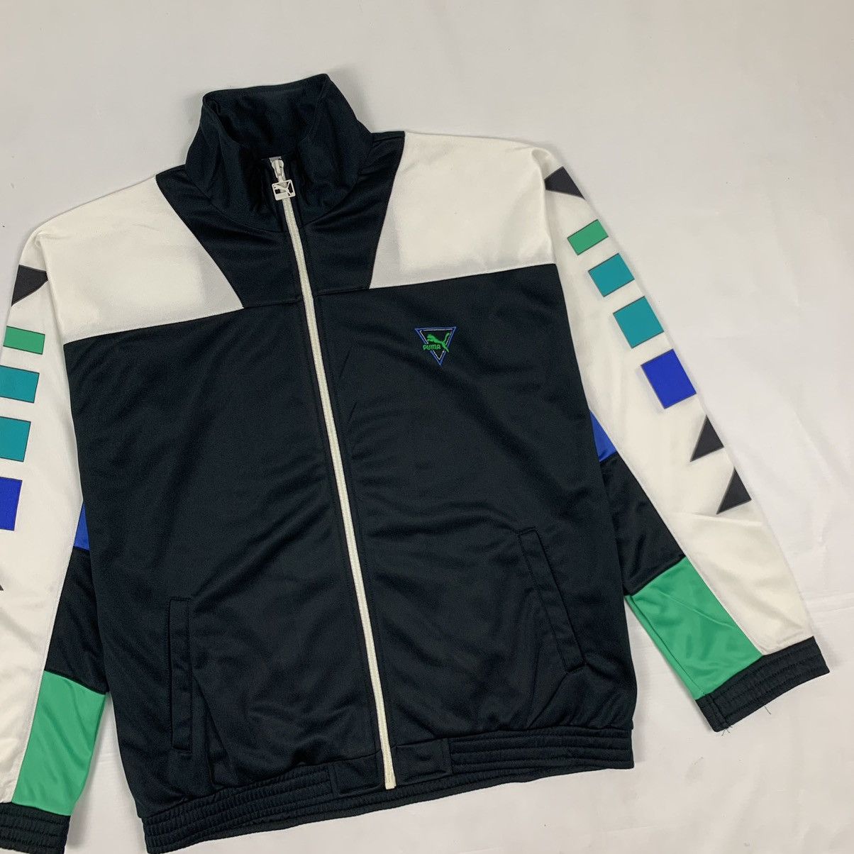 Puma Vintage Puma Trainer Zipper Jacket Size US M / EU 48-50 / 2 - 3 Thumbnail