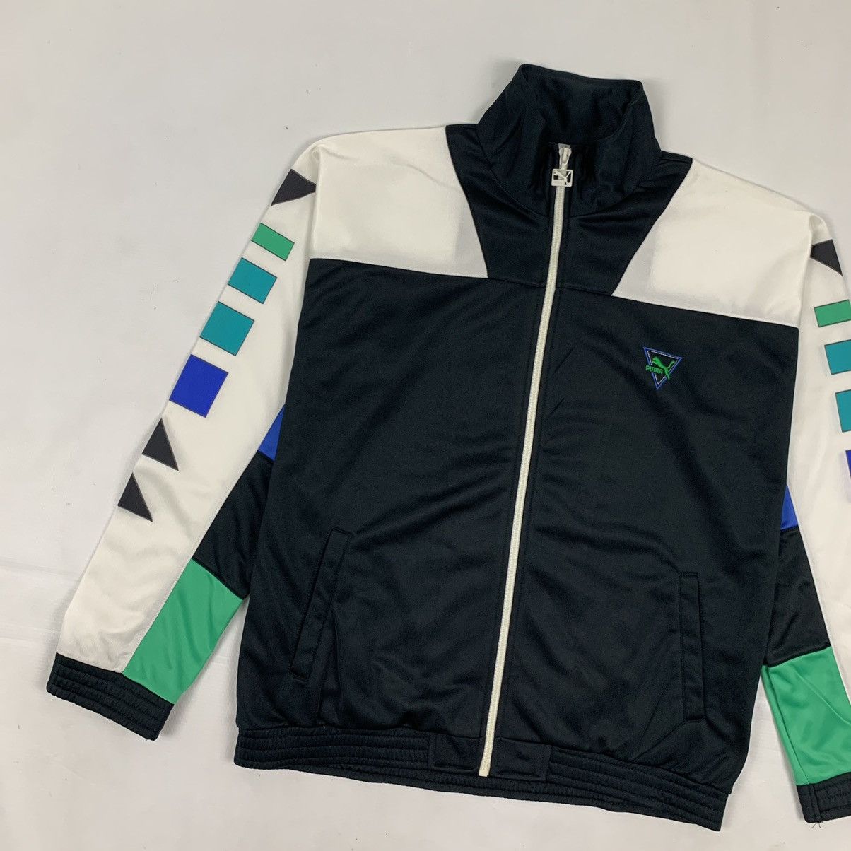 Puma Vintage Puma Trainer Zipper Jacket Size US M / EU 48-50 / 2 - 2 Thumbnail