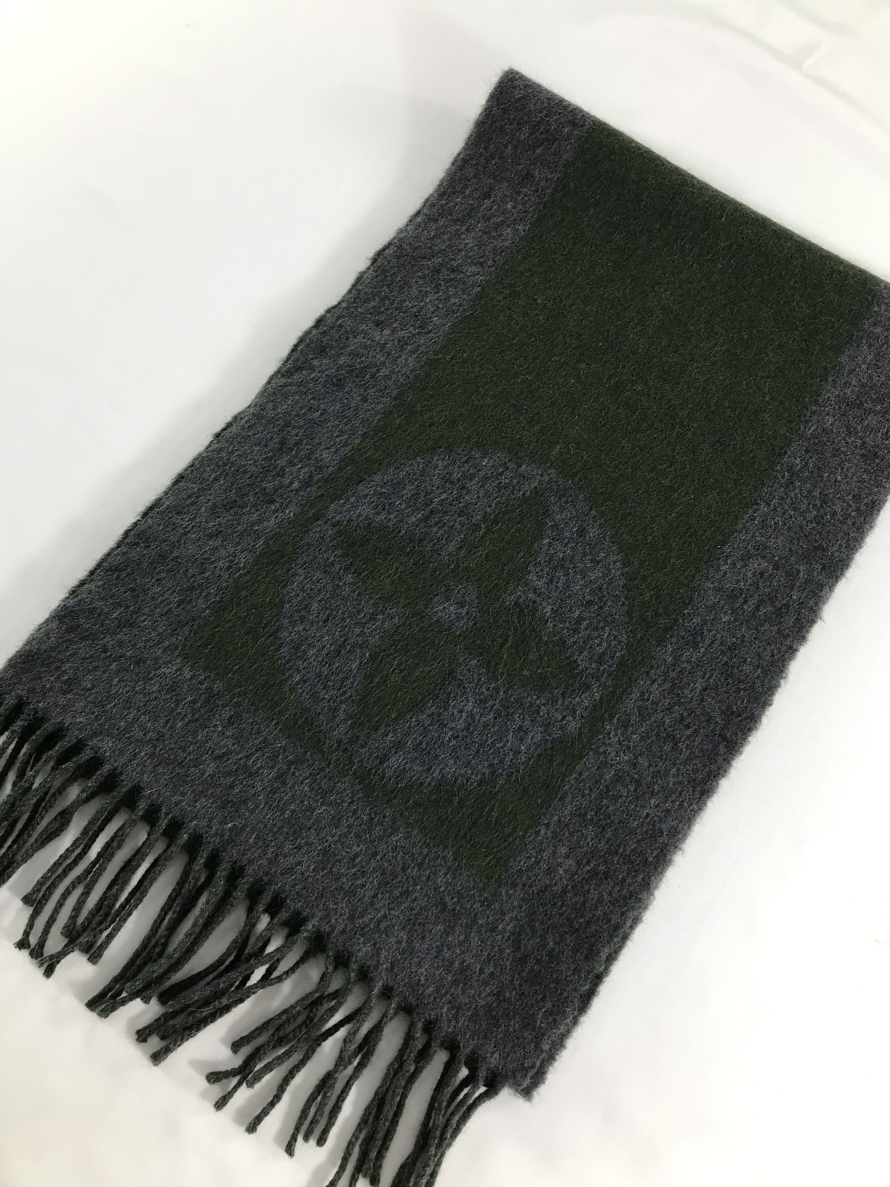 Louis Vuitton AUTHENTIC Louis Vuitton Cardiff Angora Scarf Muffler V401 Size ONE SIZE - 4 Thumbnail