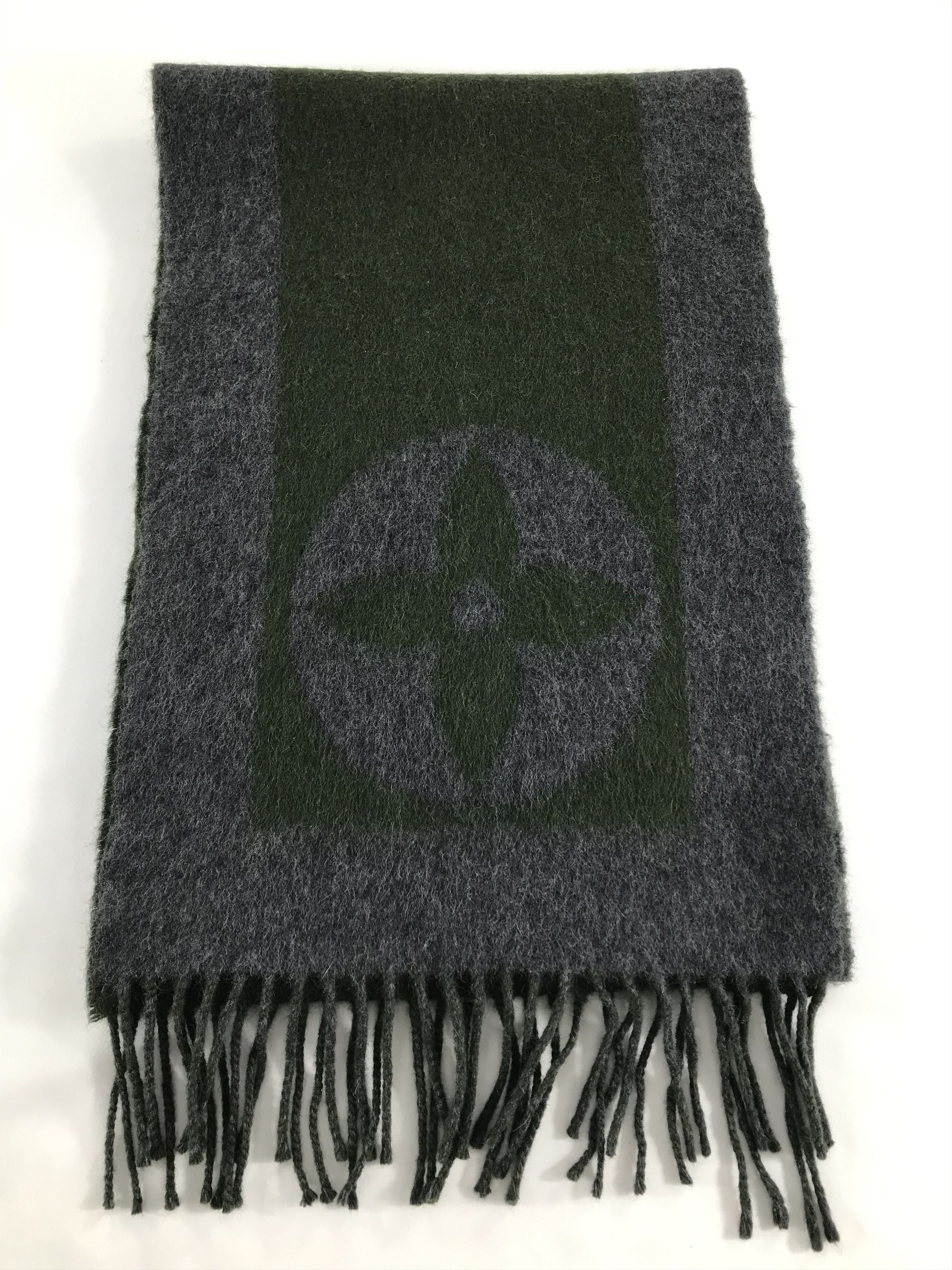 Louis Vuitton AUTHENTIC Louis Vuitton Cardiff Angora Scarf Muffler V401 Size ONE SIZE - 5 Thumbnail
