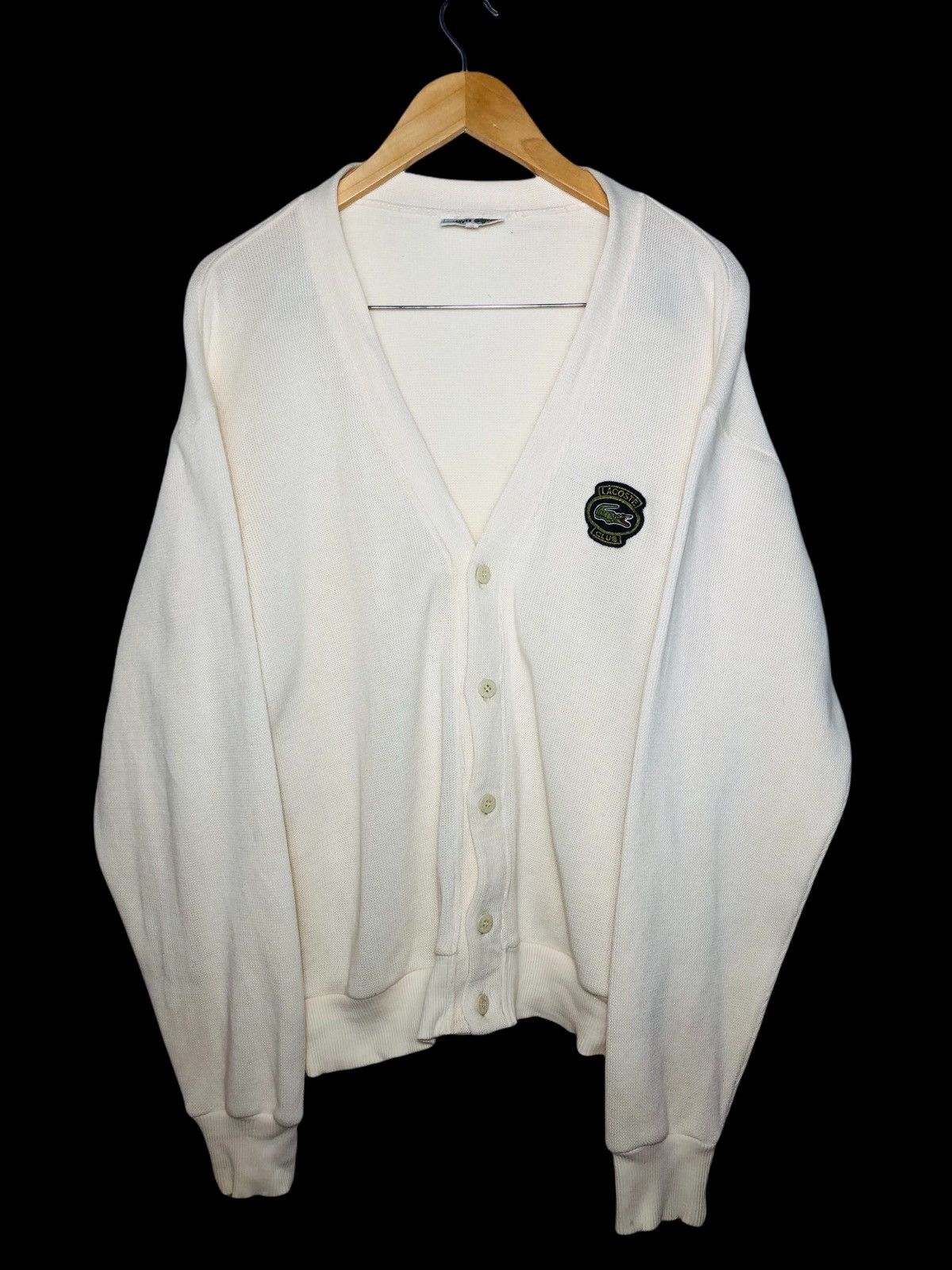 Designer × Lacoste × Vintage LACOSTE CLUB KNITWEAR Size US L / EU 52-54 / 3 - 1 Thumbnail