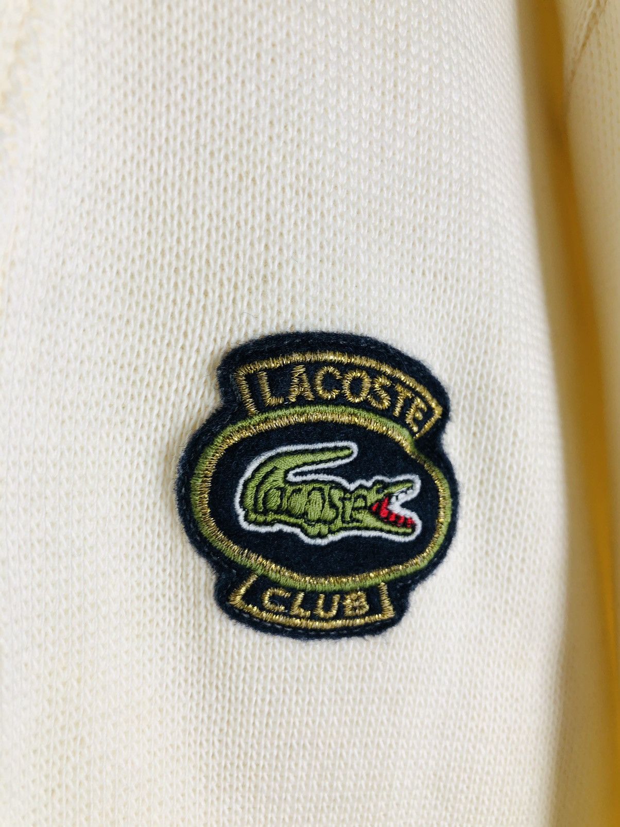 Designer × Lacoste × Vintage LACOSTE CLUB KNITWEAR Size US L / EU 52-54 / 3 - 5 Thumbnail