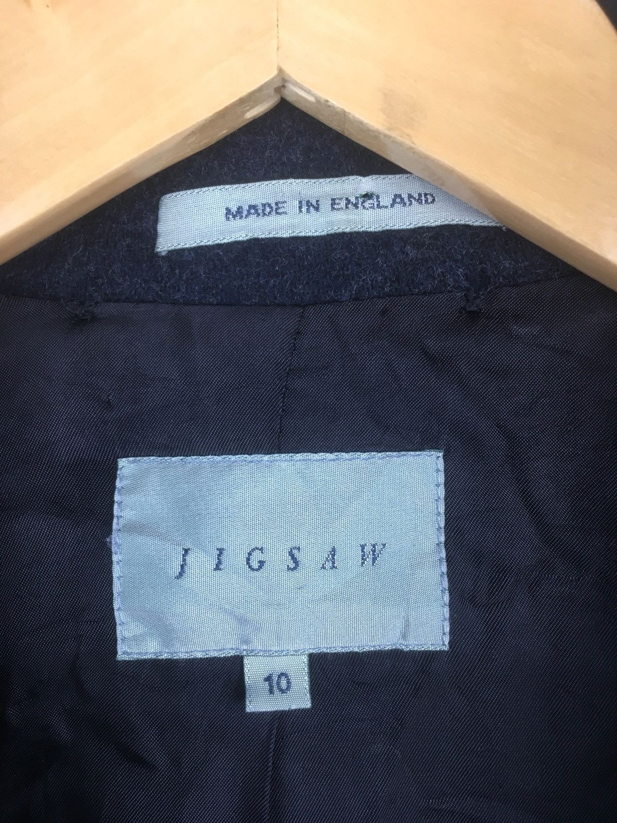 Designer × Jigsaw Jigsaw wool zipper long coat Size US M / EU 48-50 / 2 - 6 Thumbnail